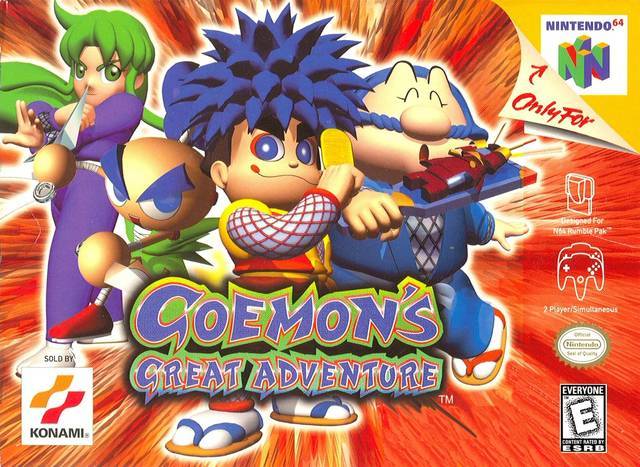 Goemon's Great Adventure Mystical Ninja Starring Goemon