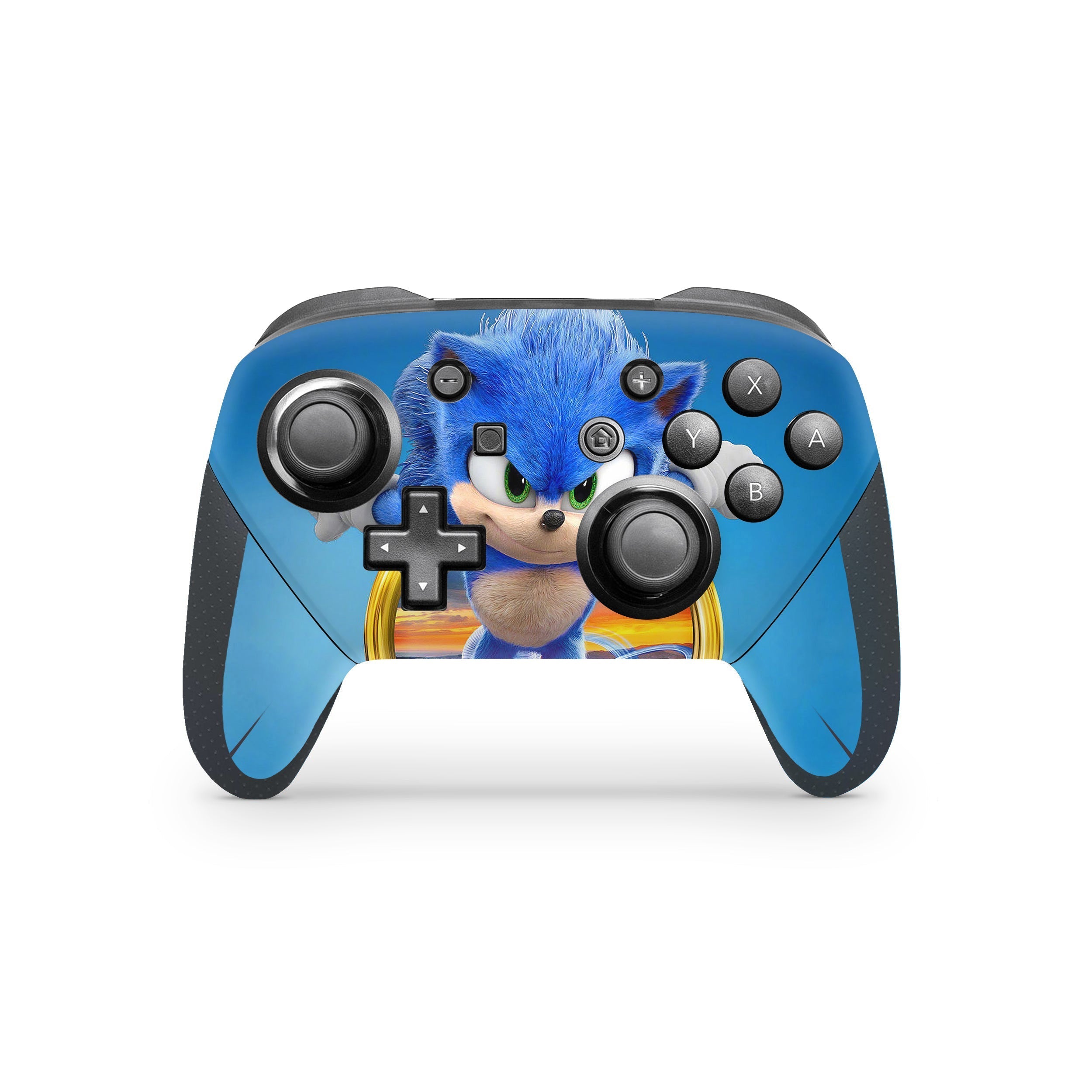 Blue Speedster Nintendo Switch Skin
