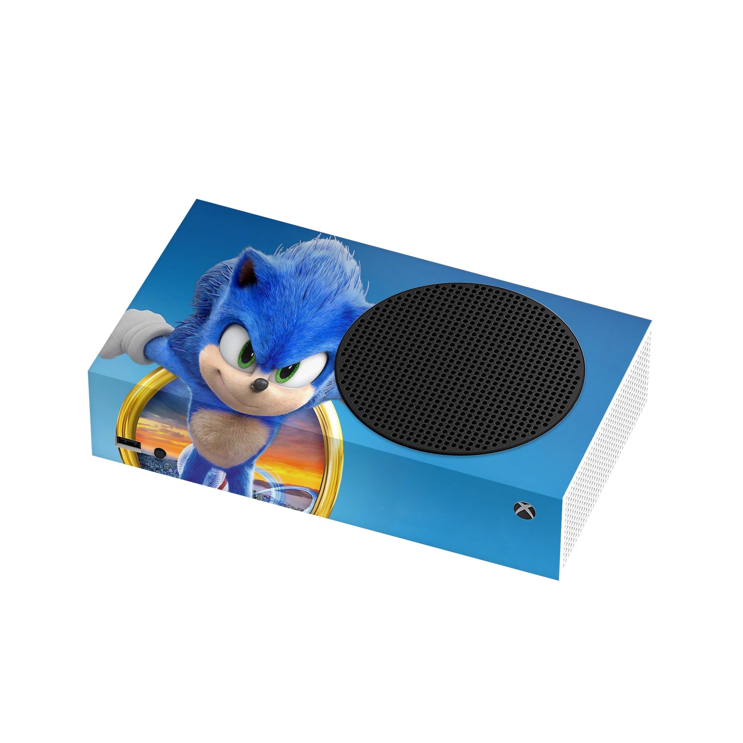 Blue Speedster v1 Xbox Series S Skin - Video Game-inspired design