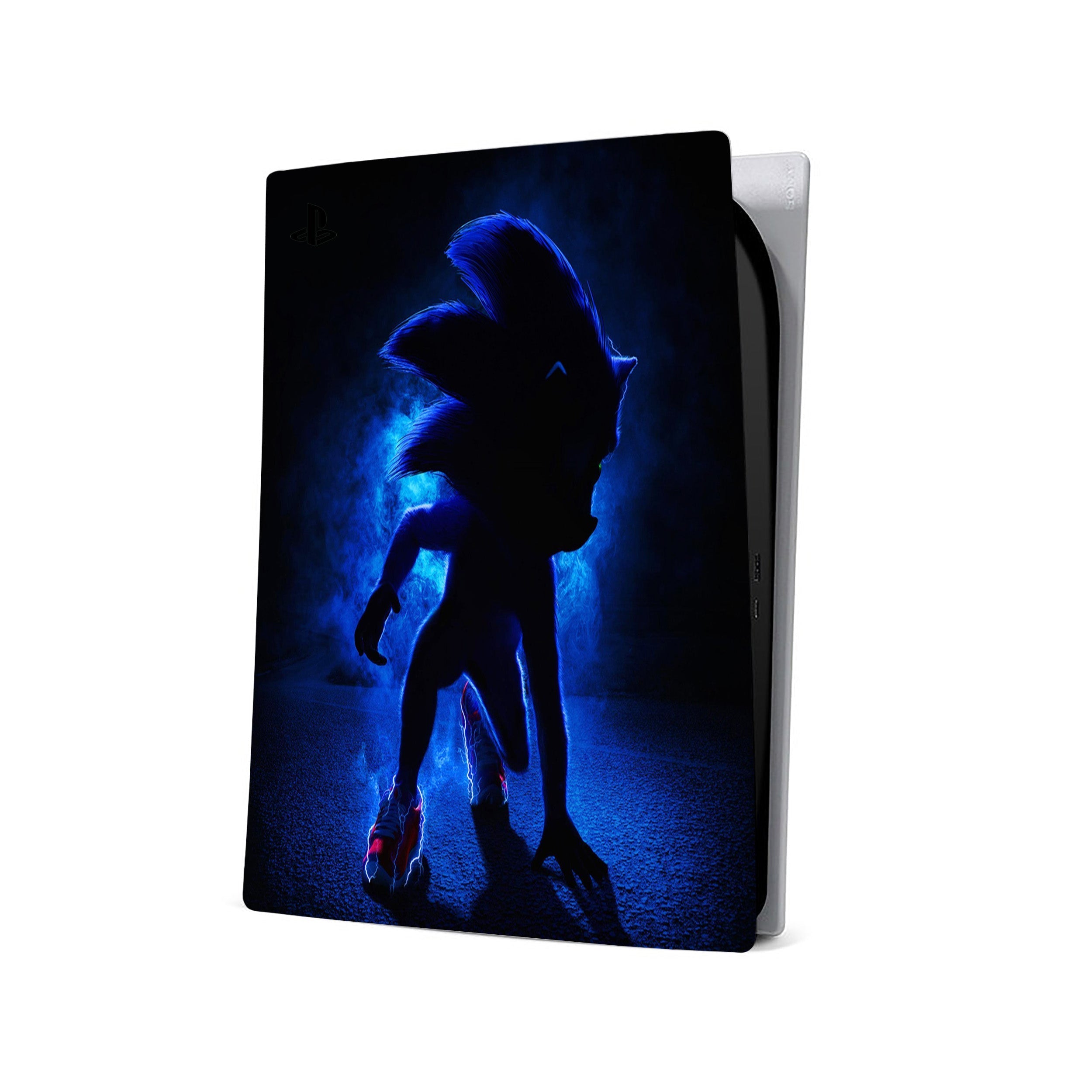 Blue Speedster v2 PS5 Digital Skin - Video Game-inspired design