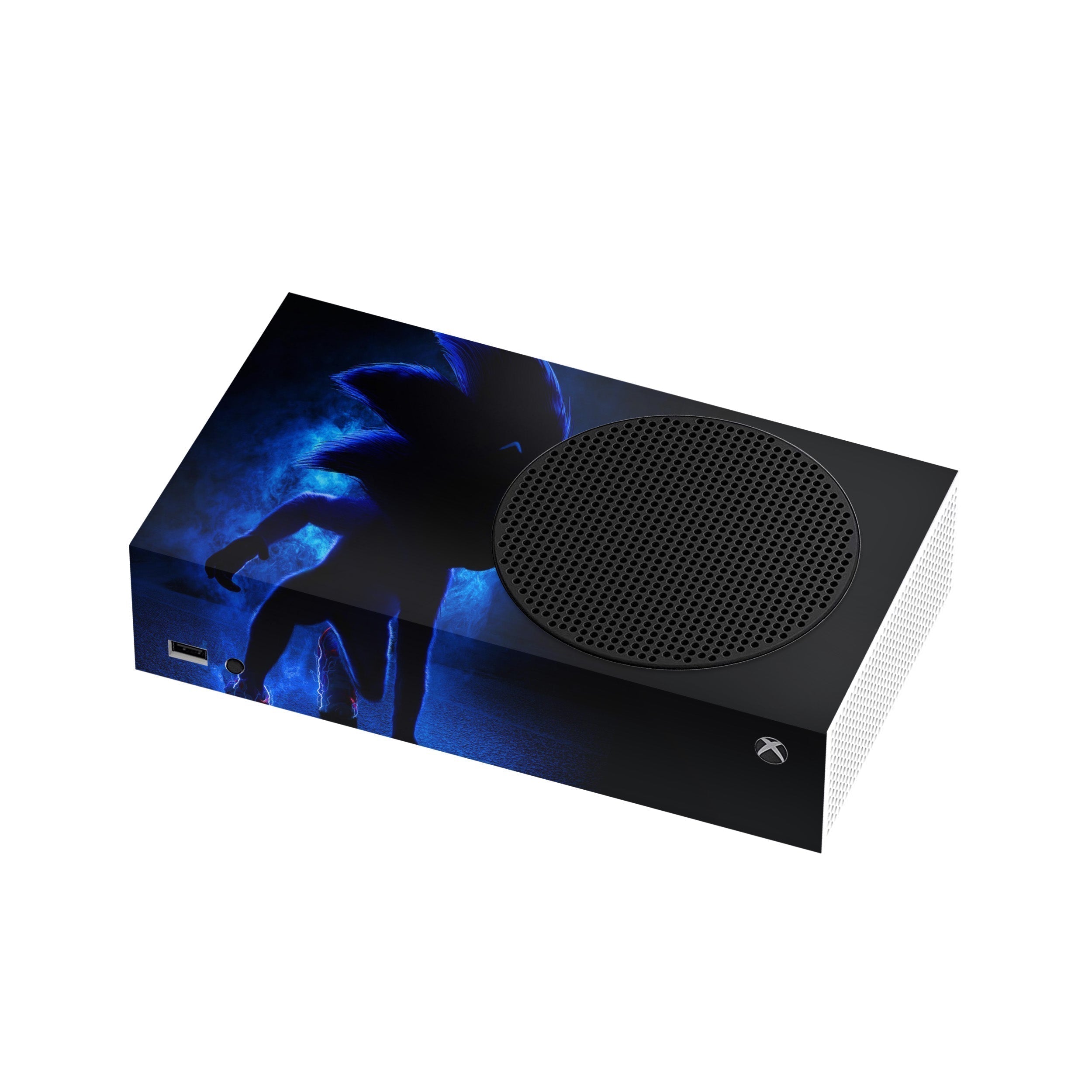 Blue Speedster v2 Xbox Series S Skin - Video Game-inspired design