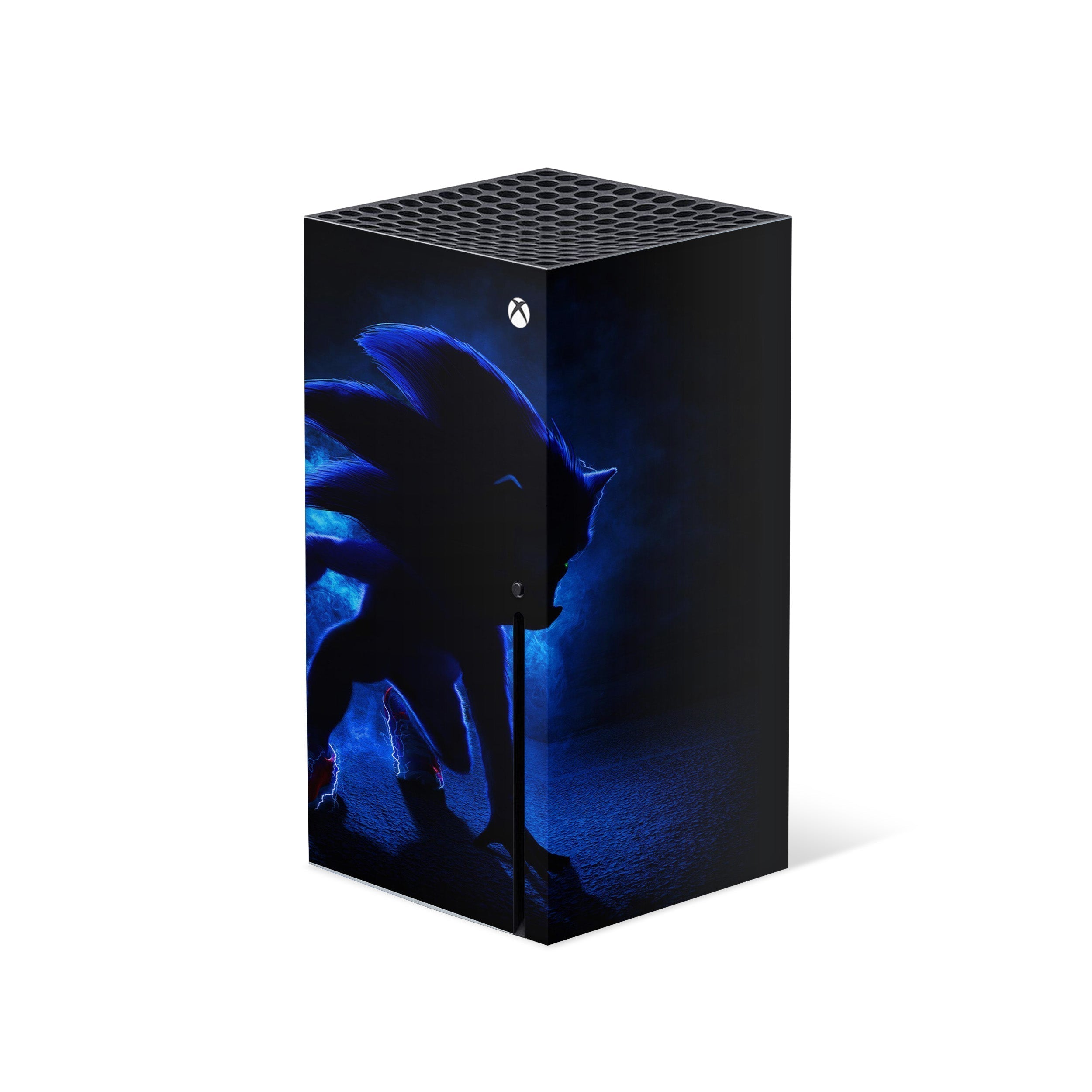 Blue Speedster v2 Xbox Series X Skin - Video Game-inspired design