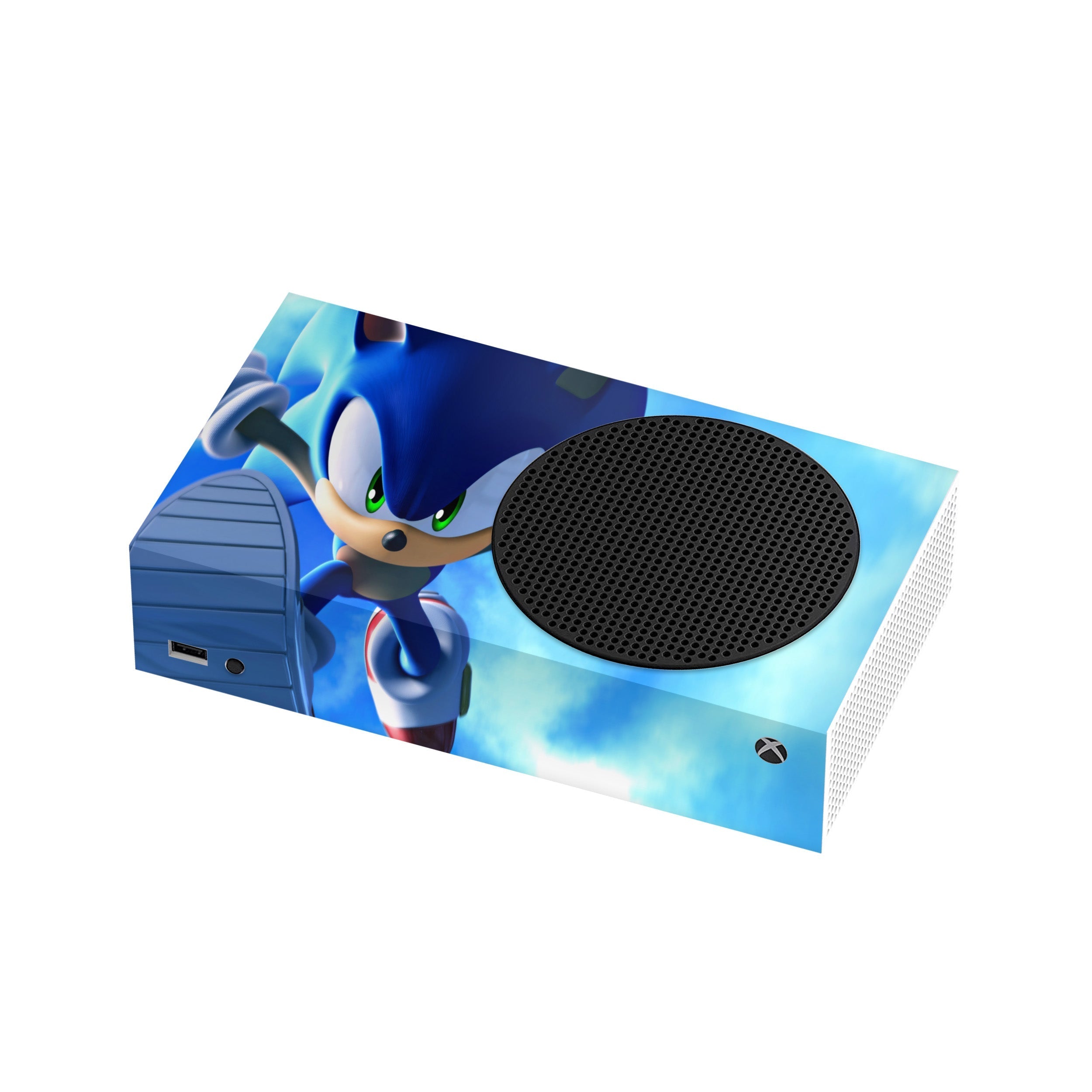 Blue Speedster v3 Xbox Series S Skin - Video Game-inspired design