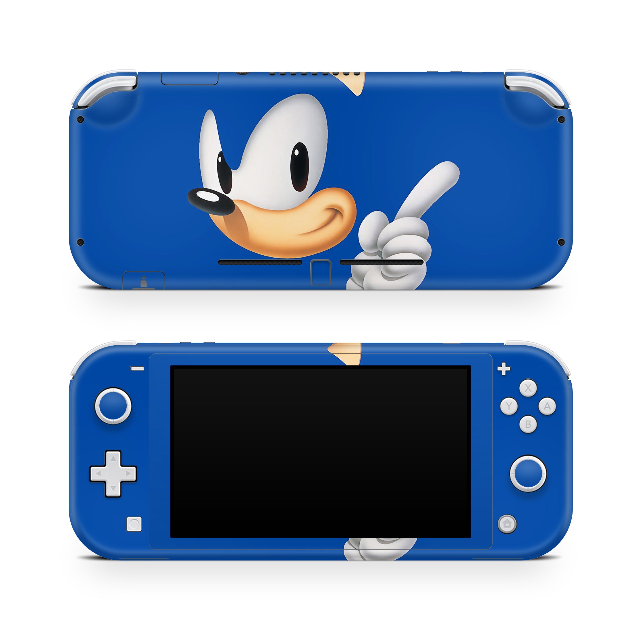 Blue Speedster v4 Nintendo Switch Lite Skin - Video Game-inspired design