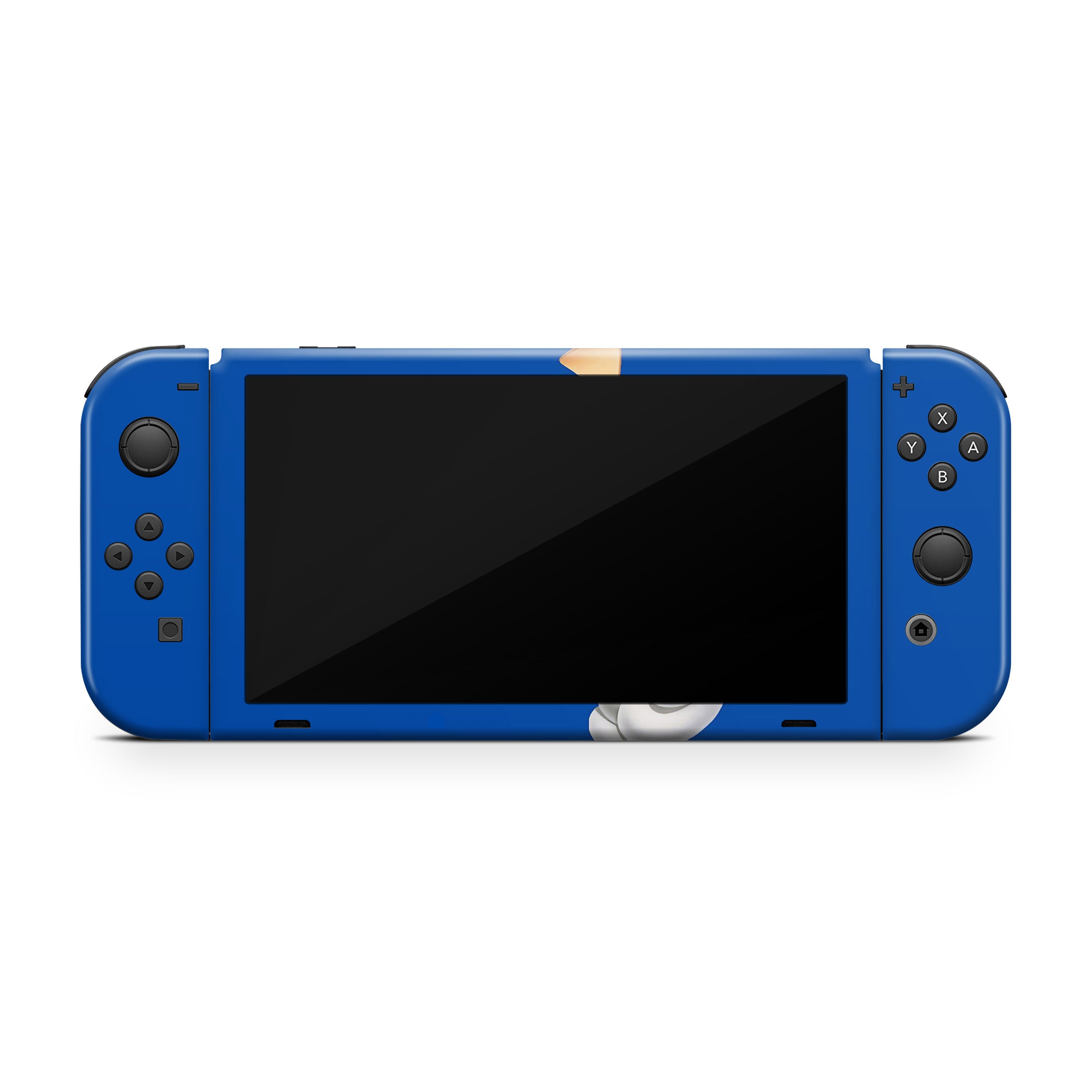 Blue Speedster v4 Nintendo Switch OLED Skin - Video Game-inspired design