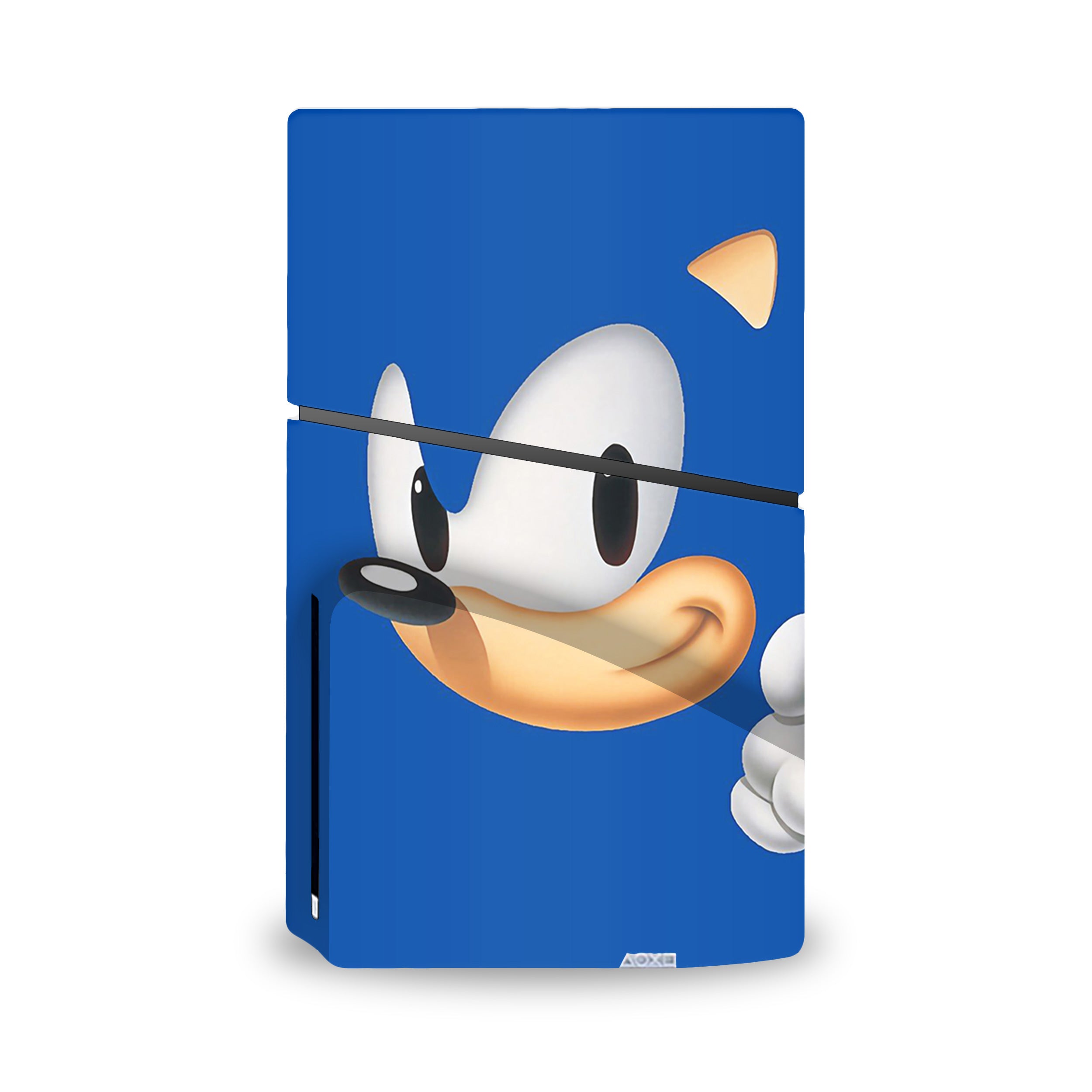 Blue Speedster v4 PS5 Slim Skin - Video Game-inspired design