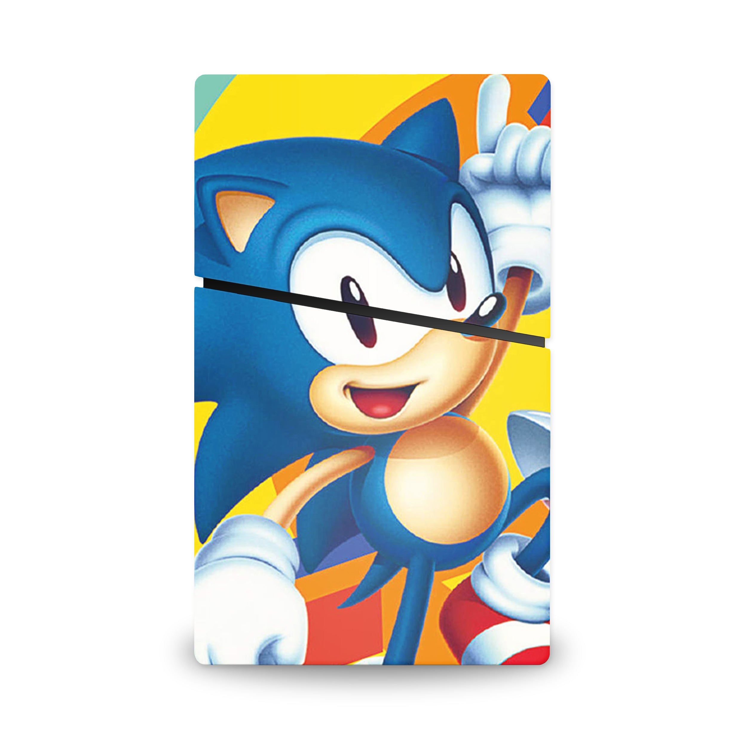 Blue Speedster v5 PS5 Slim Digital Skin - Video Game-inspired design