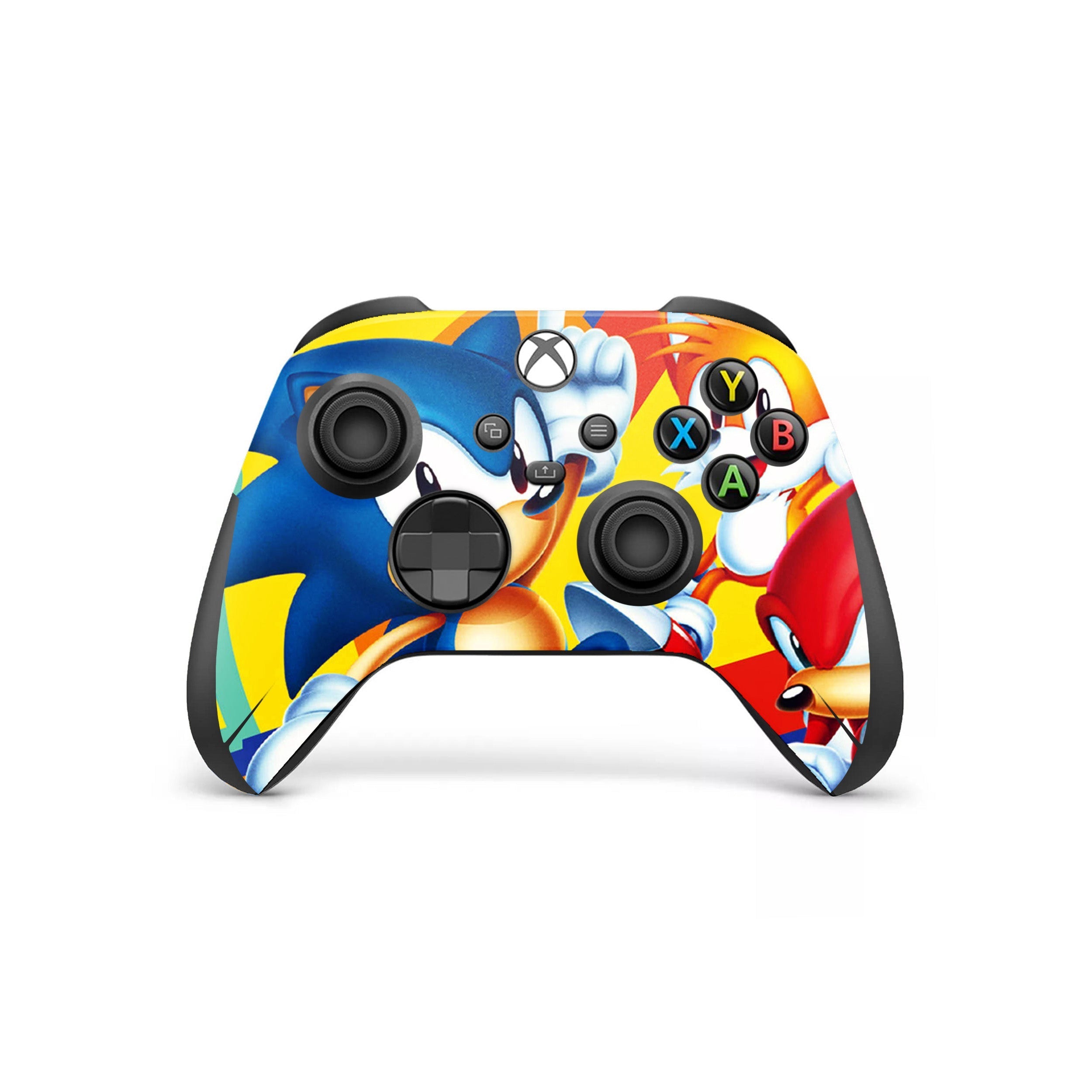 Blue Speedster v5 Xbox Series Controller Skin - Video Game-inspired design