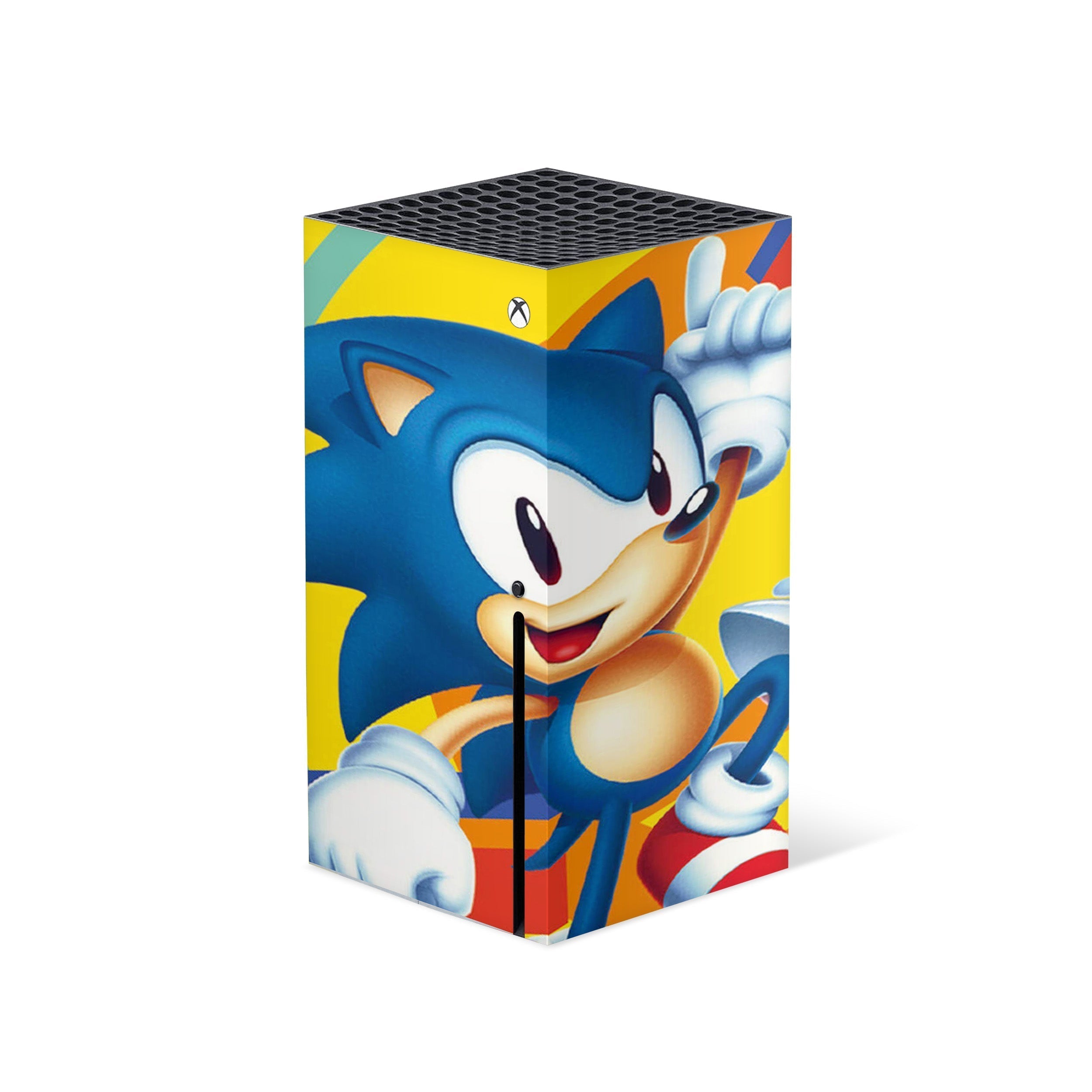 Blue Speedster v5 Xbox Series X Skin - Video Game-inspired design