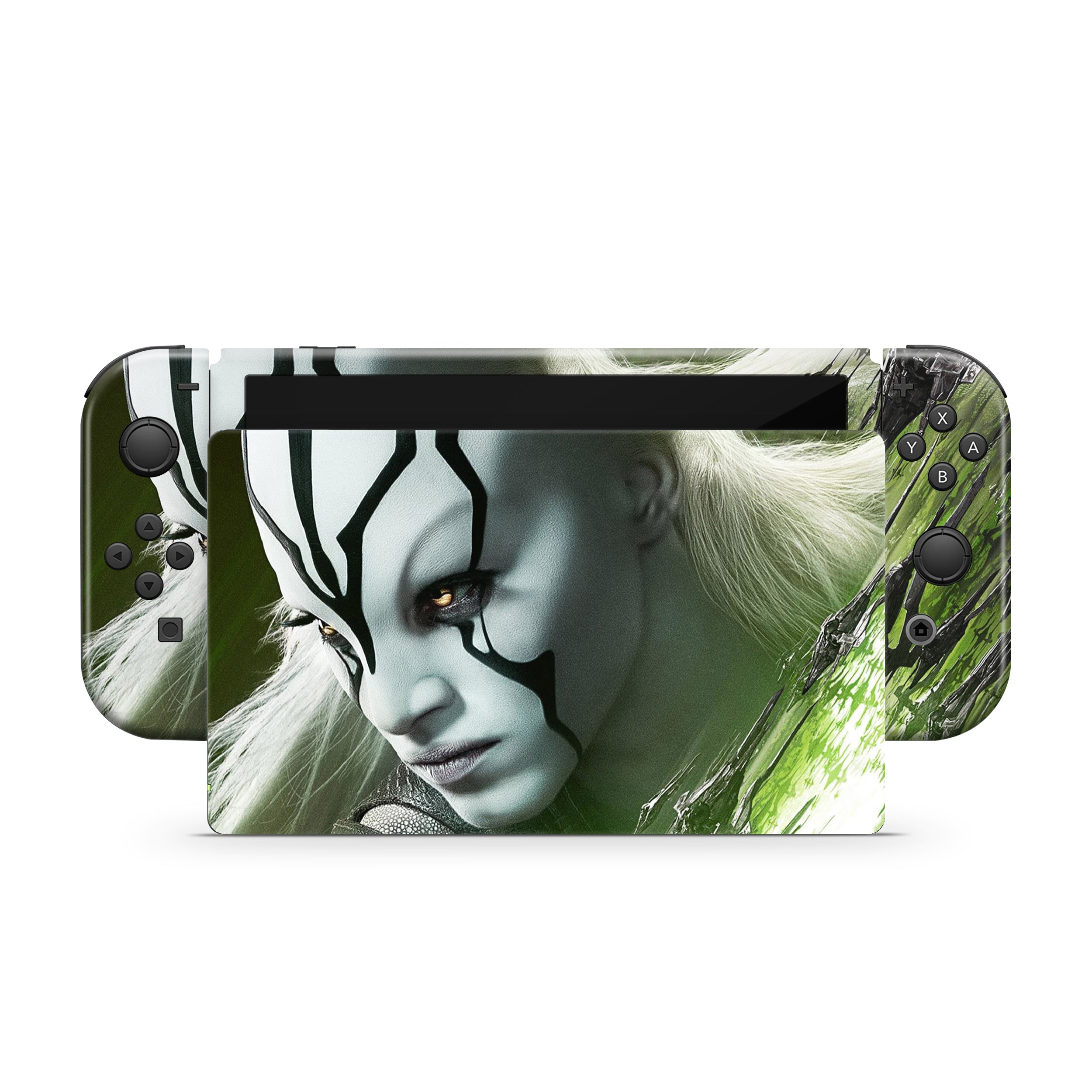 Space Quest v2 Nintendo Switch OLED Skin - Sci-Fi-inspired design