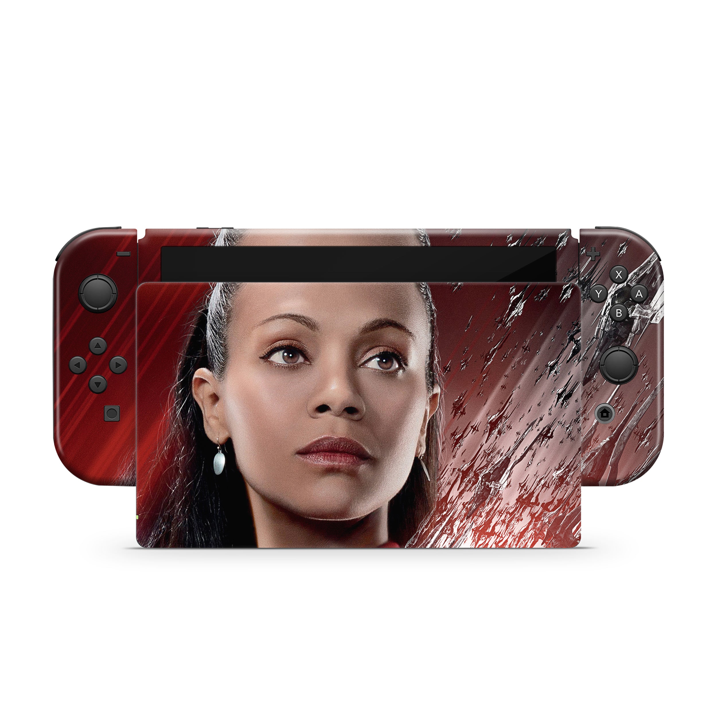 Space Quest v3 Nintendo Switch OLED Skin - Sci-Fi-inspired design