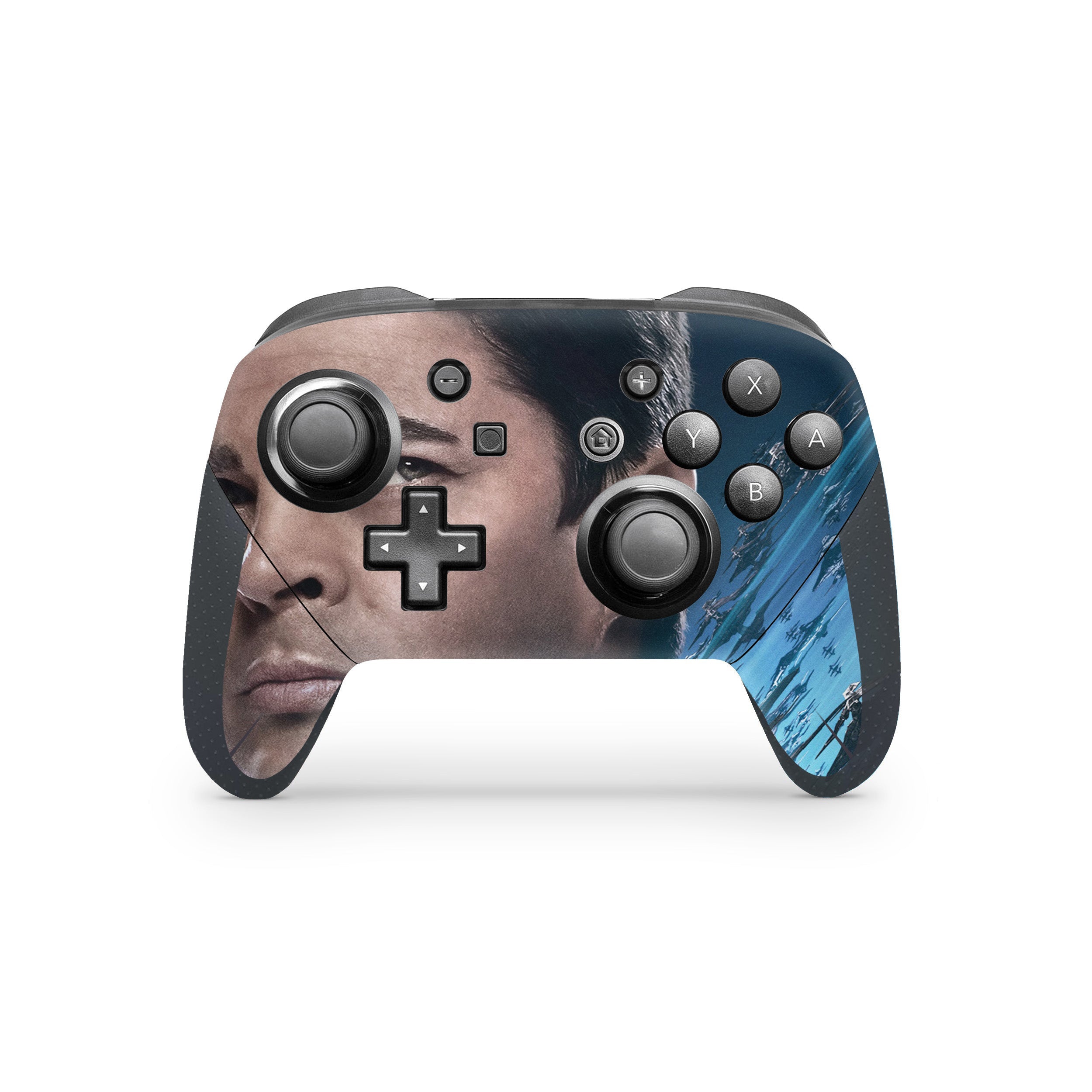 Space Quest v4 Nintendo Switch Pro Controller Skin - Sci-Fi-inspired design
