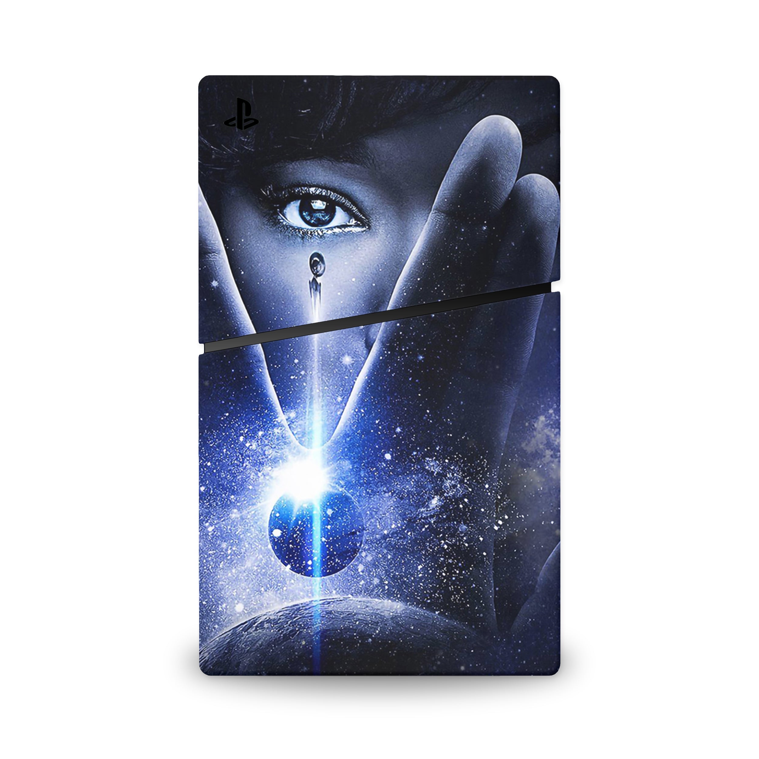 Galactic Saga v1 PS5 Slim Digital Skin - Sci-Fi-inspired design