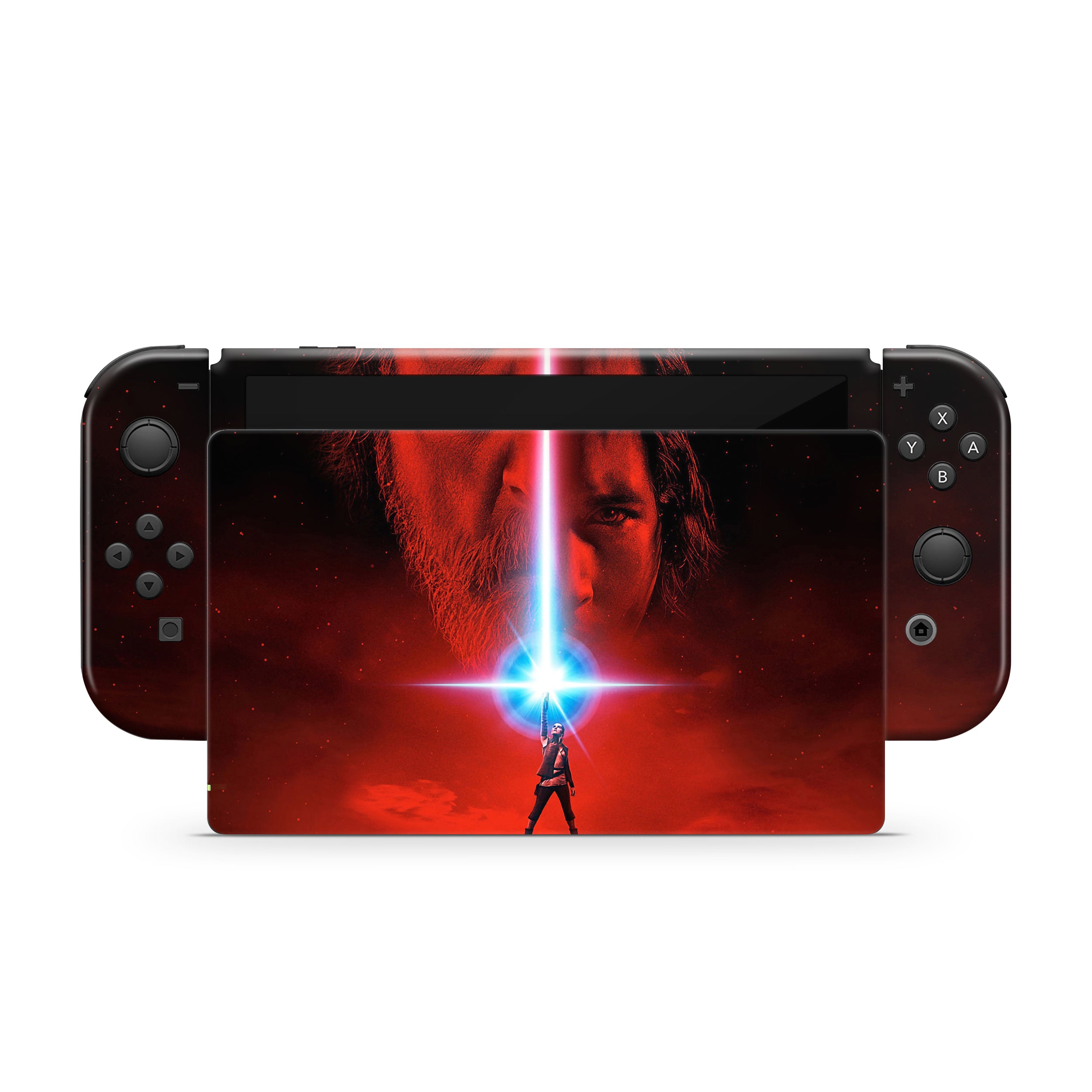 Space Conquerors v1 Nintendo Switch OLED Skin - Sci-Fi-inspired design