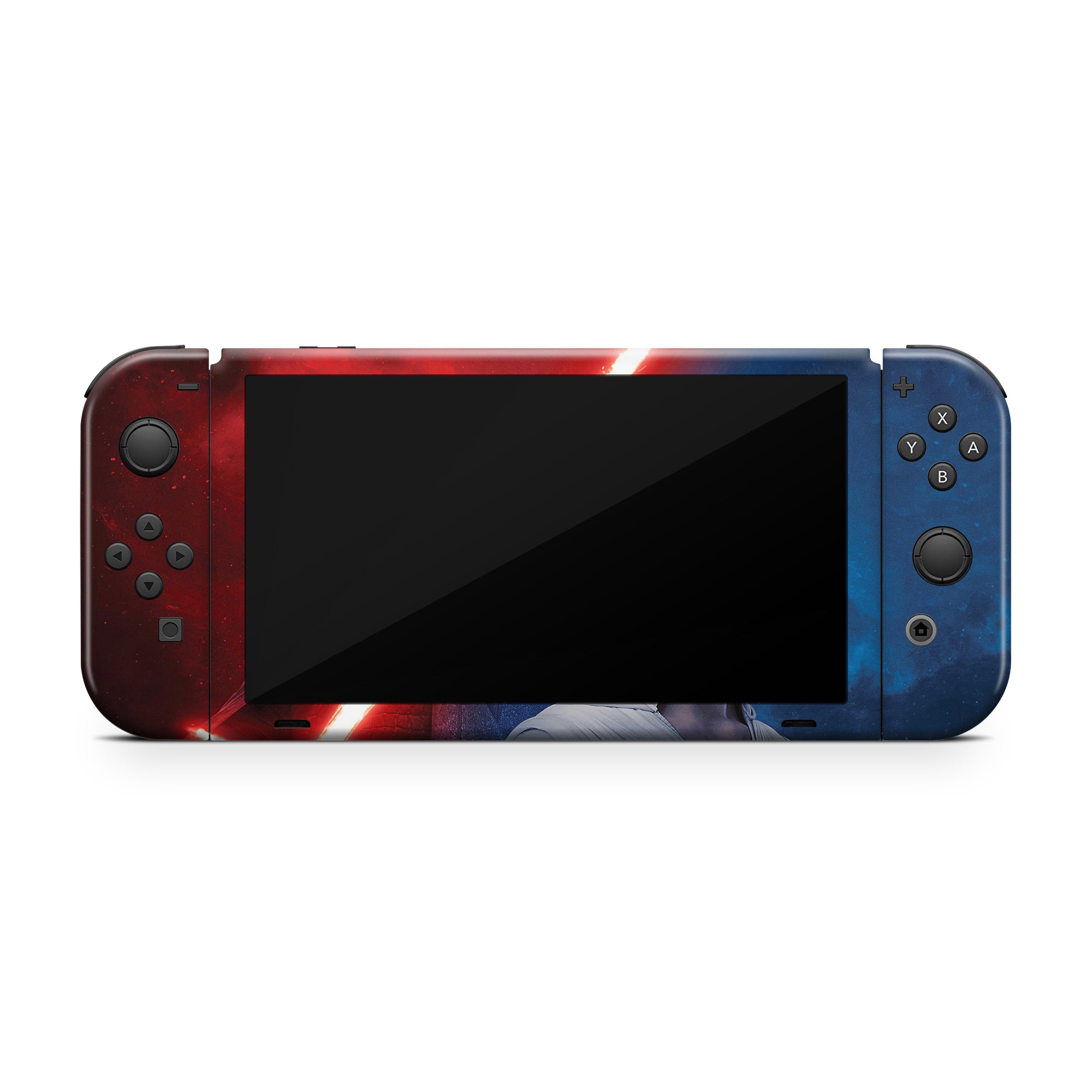 Space Conquerors v3 Nintendo Switch OLED Skin - Sci-Fi-inspired design