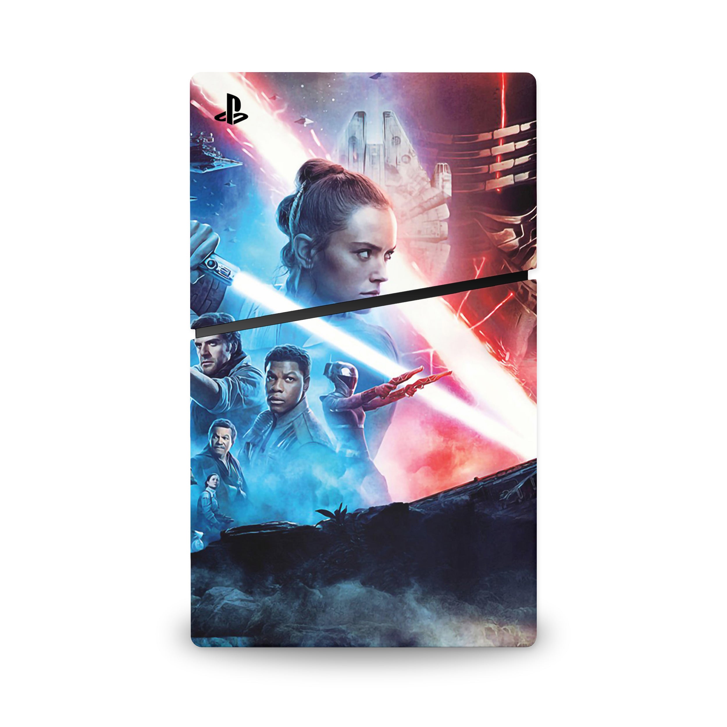 Space Conquerors v4 PS5 Slim Skin - Sci-Fi-inspired design
