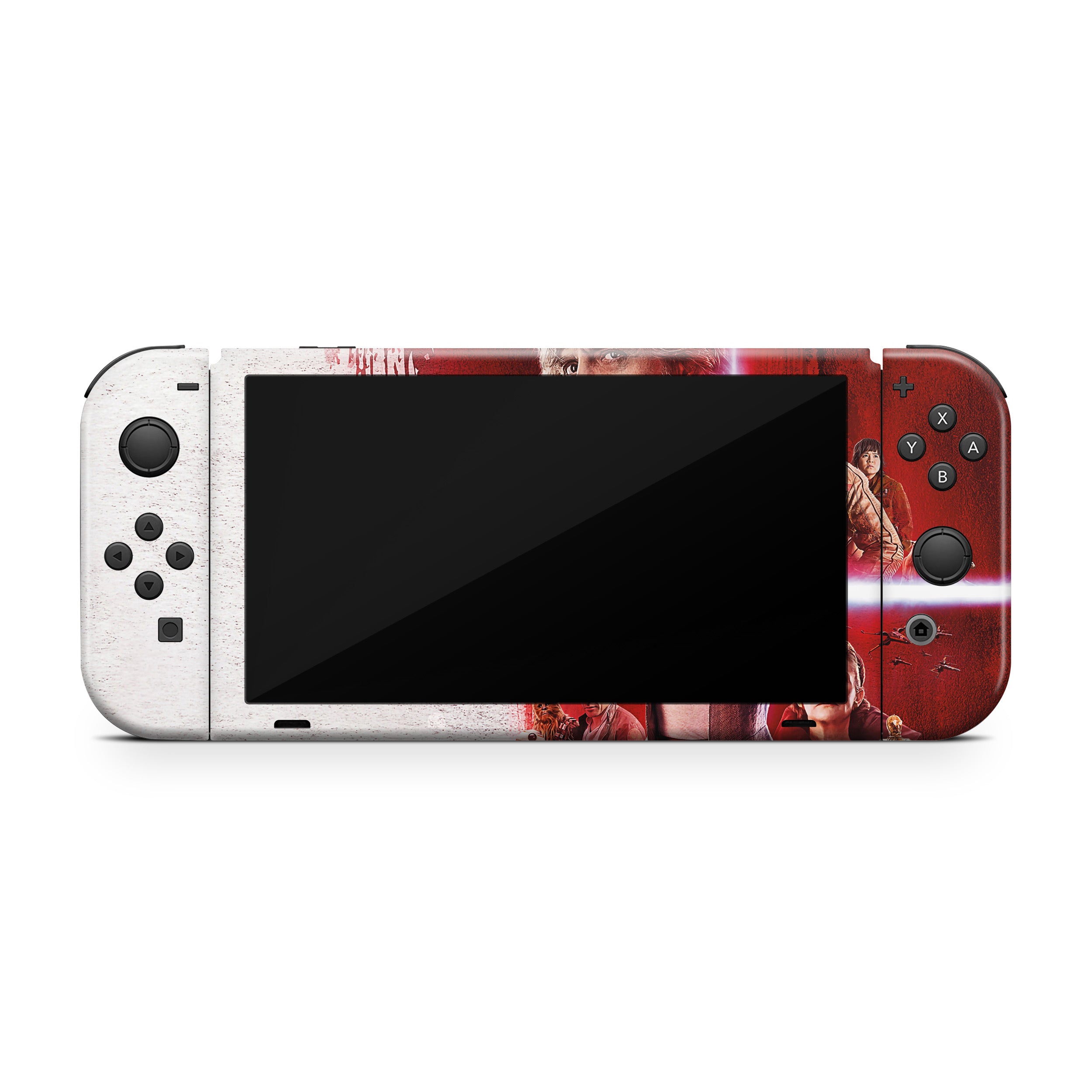 Space Conquerors v6 Nintendo Switch OLED Skin - Sci-Fi-inspired design