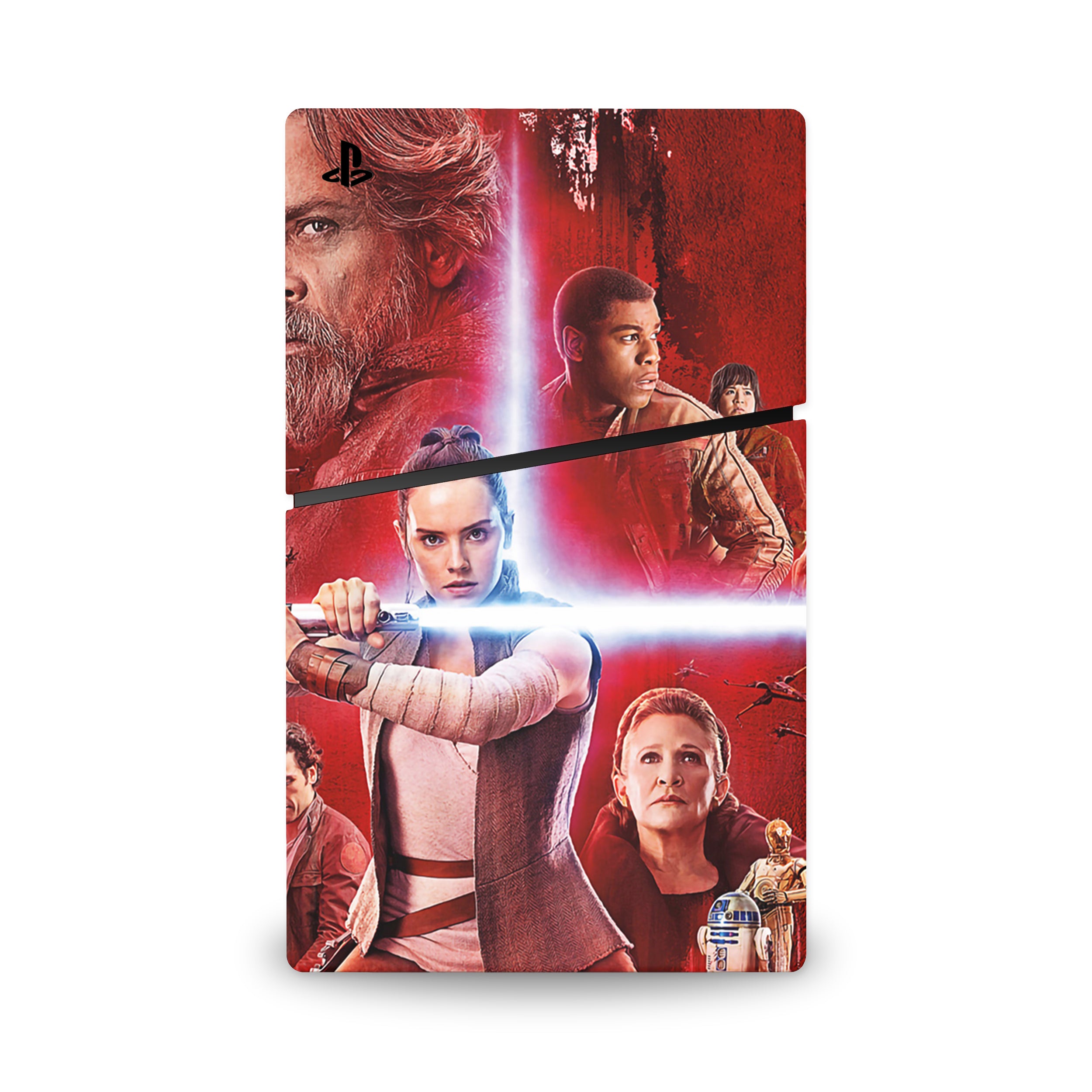 Space Conquerors v6 PS5 Slim Skin - Sci-Fi-inspired design