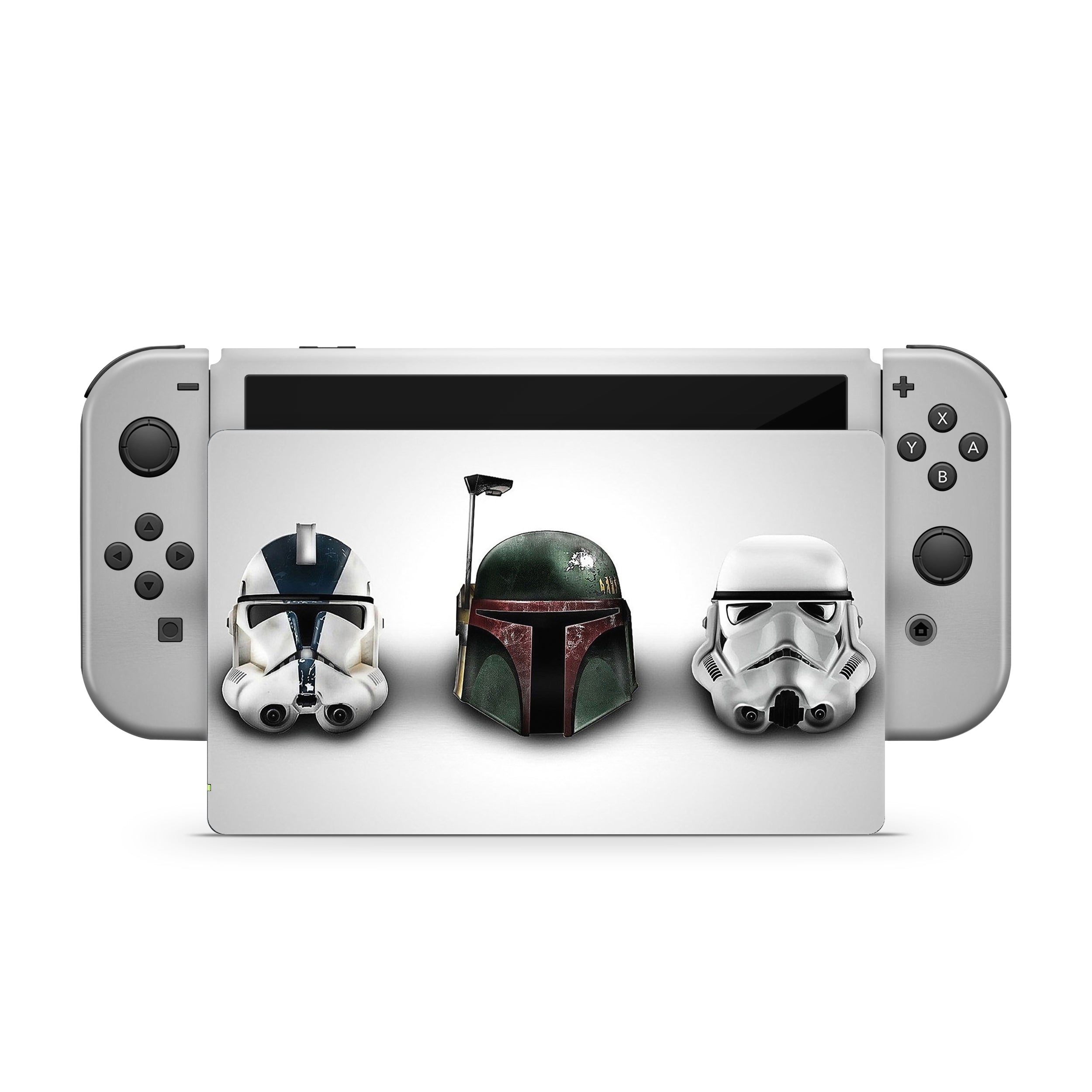 Space Conquerors v7 Nintendo Switch OLED Skin - Sci-Fi-inspired design