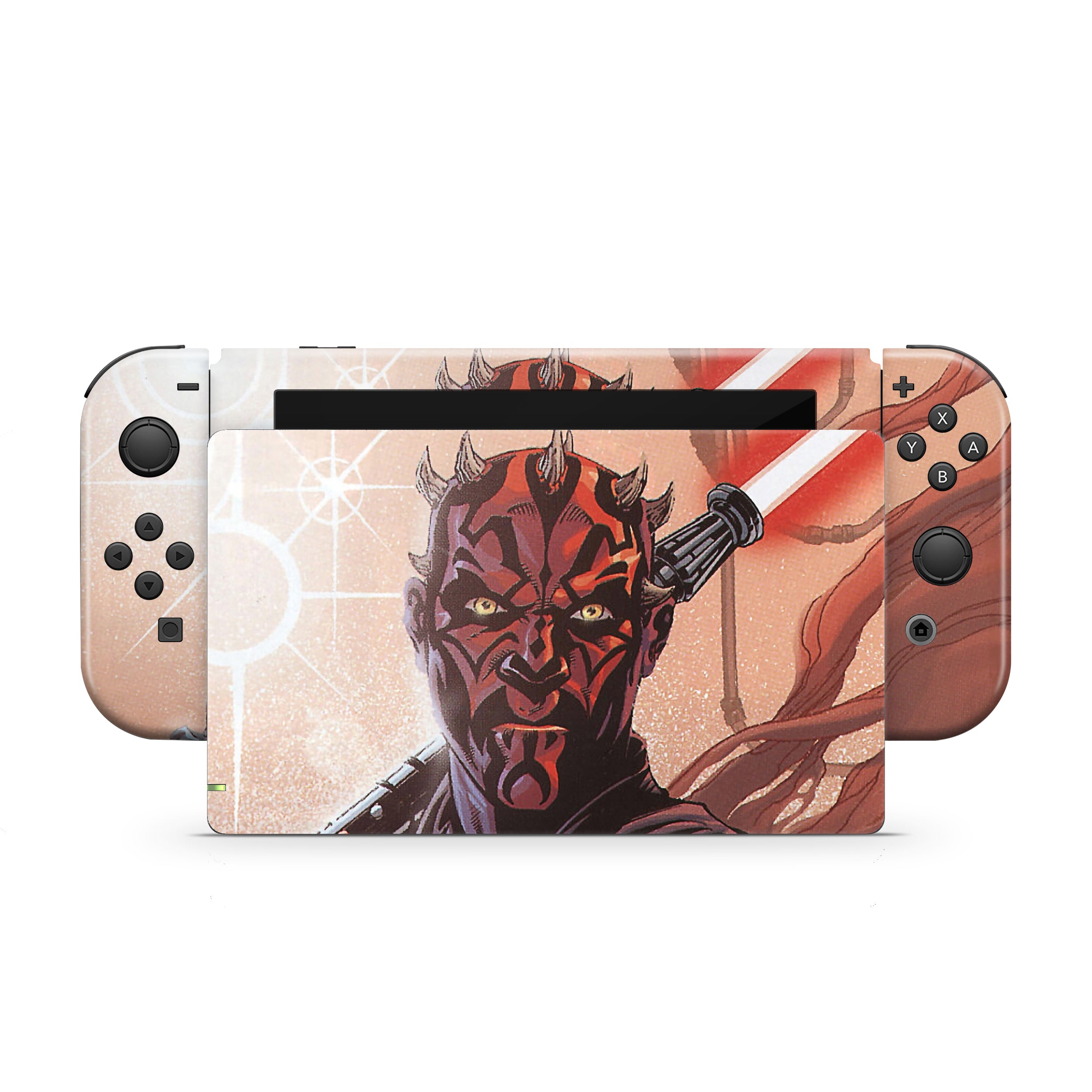 Crimson Phantom v1 Nintendo Switch Skin - Sci-Fi-inspired design