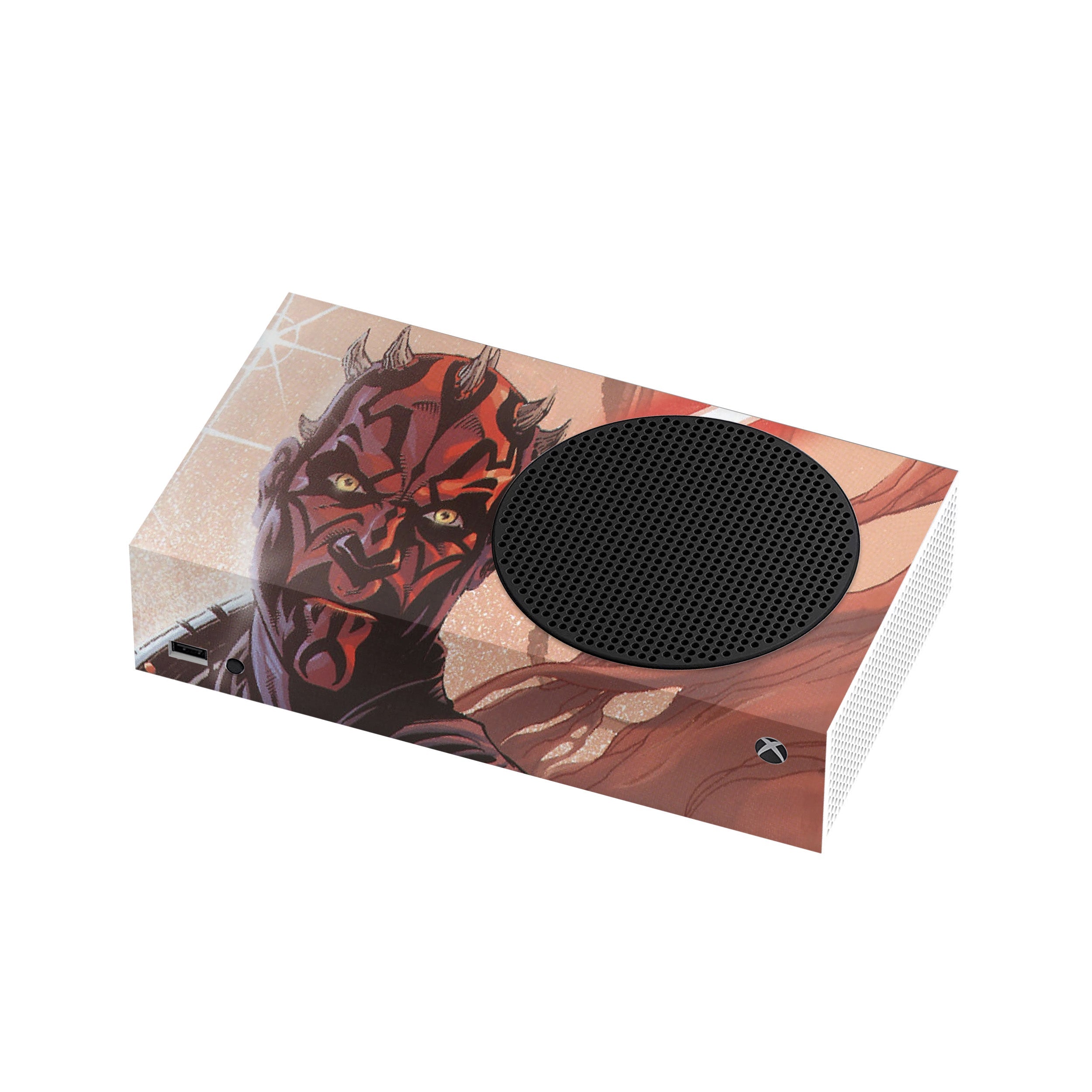 Crimson Phantom v1 Xbox Series S Skin - Sci-Fi-inspired design