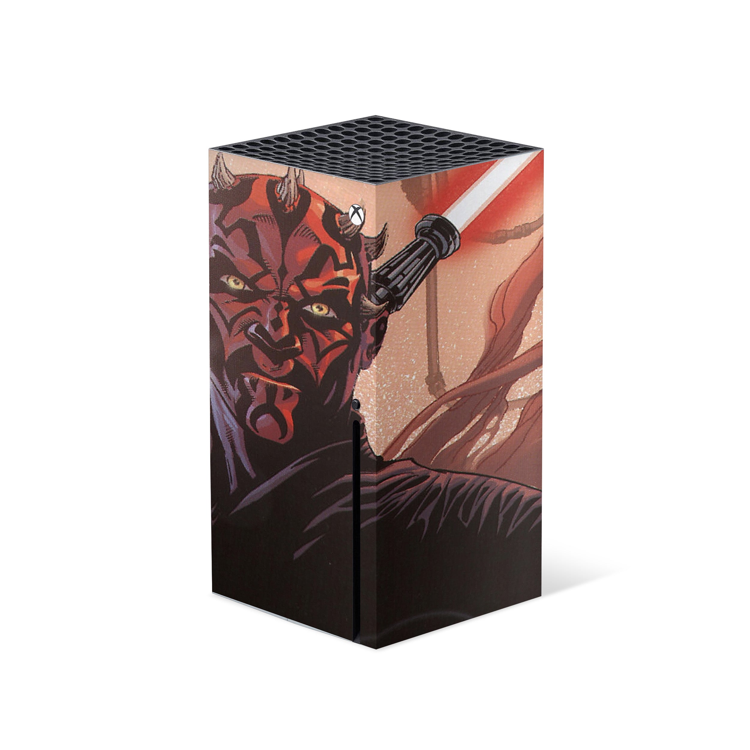 Crimson Phantom v1 Xbox Series X Skin - Sci-Fi-inspired design