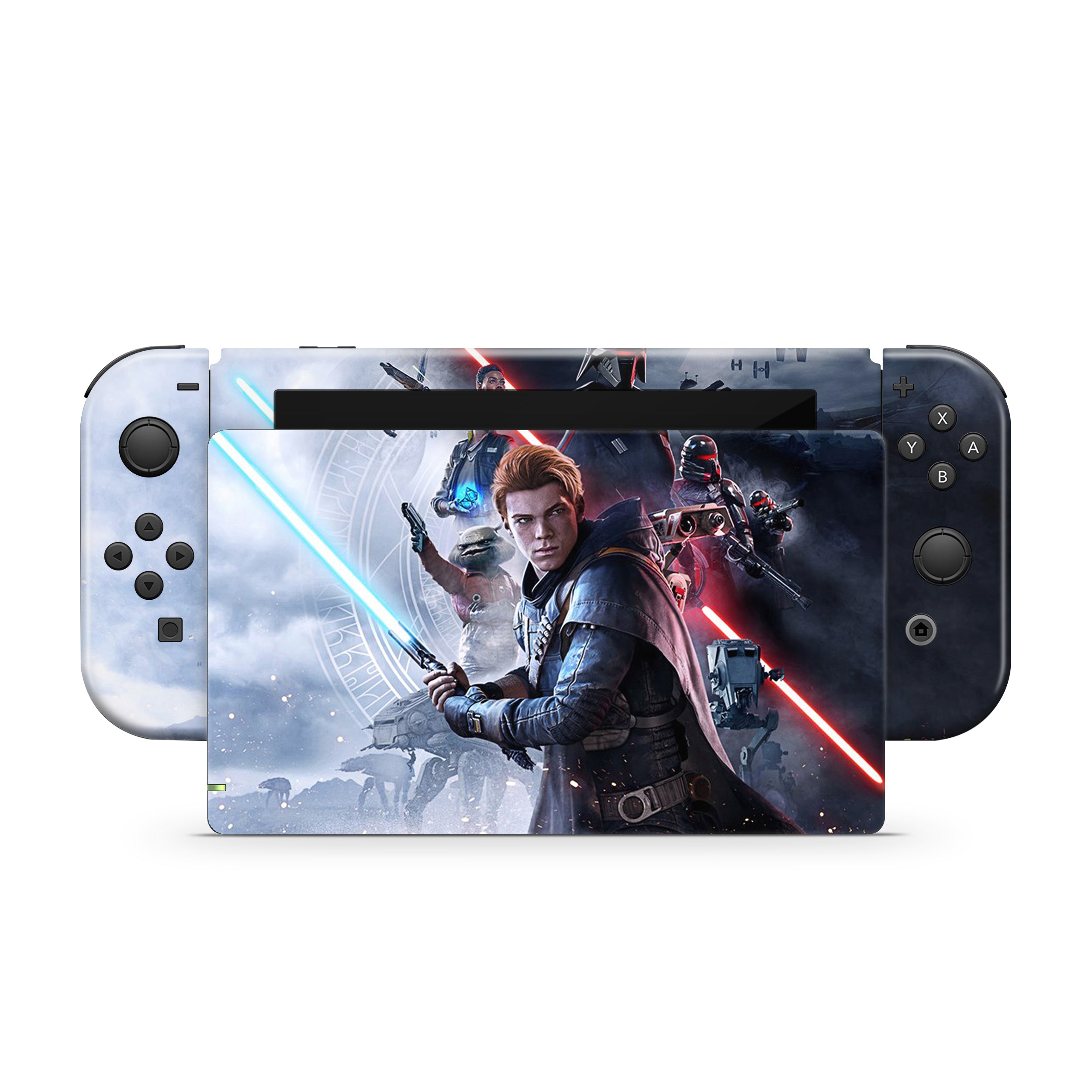 Galactic Force v1 Nintendo Switch Skin - Sci-Fi-inspired design