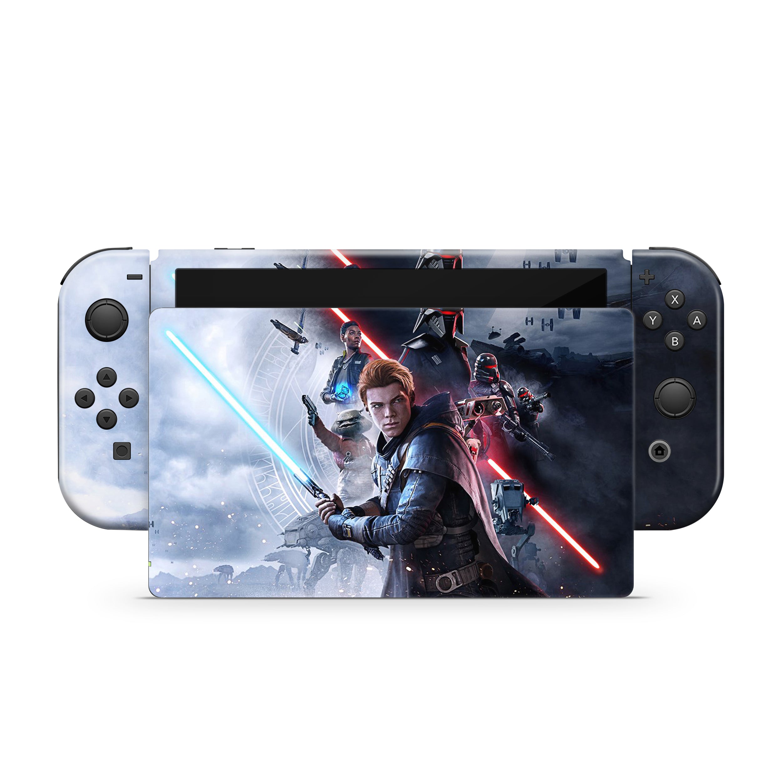 Galactic Force v1 Nintendo Switch OLED Skin - Sci-Fi-inspired design