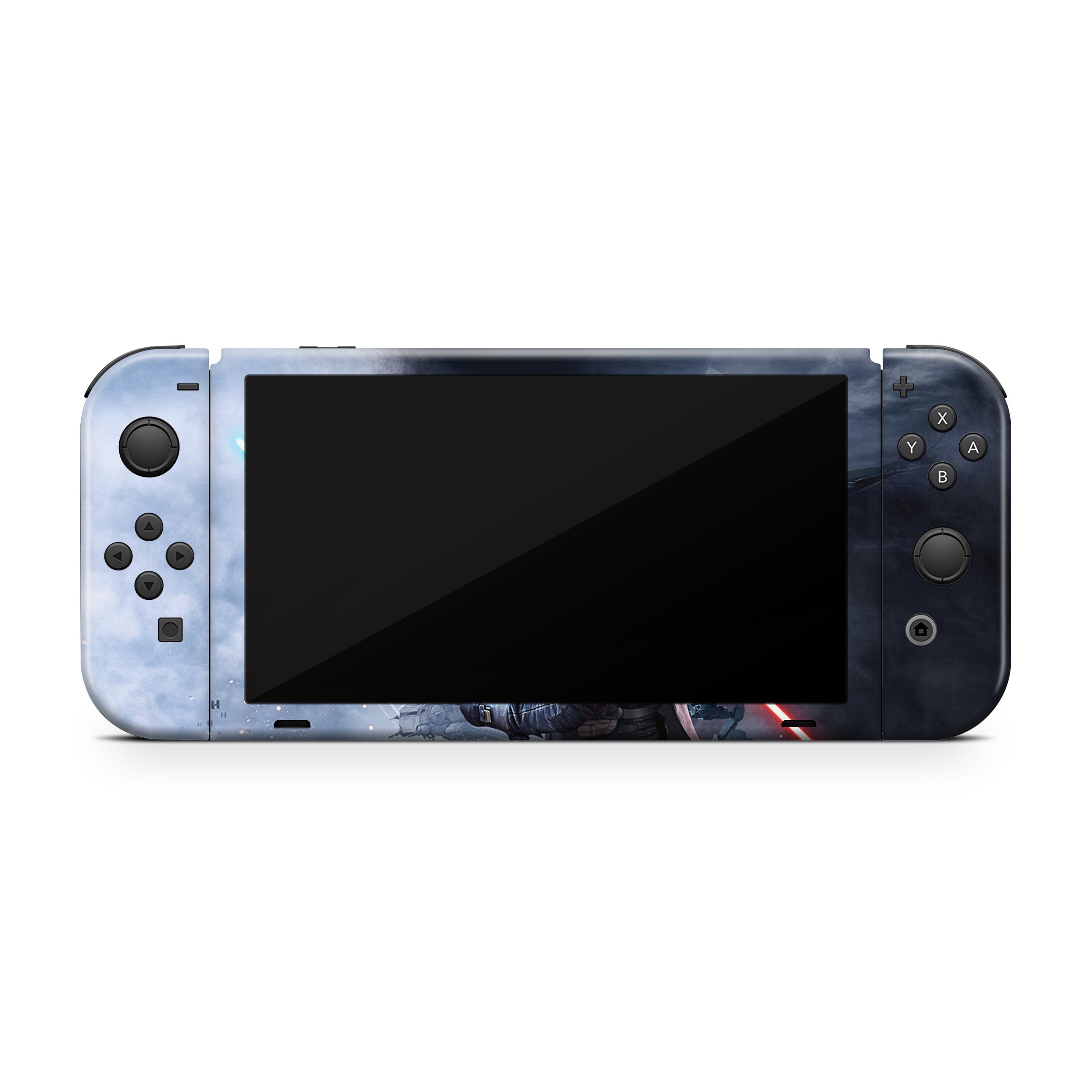Galactic Force v1 Nintendo Switch OLED Skin - Sci-Fi-inspired design