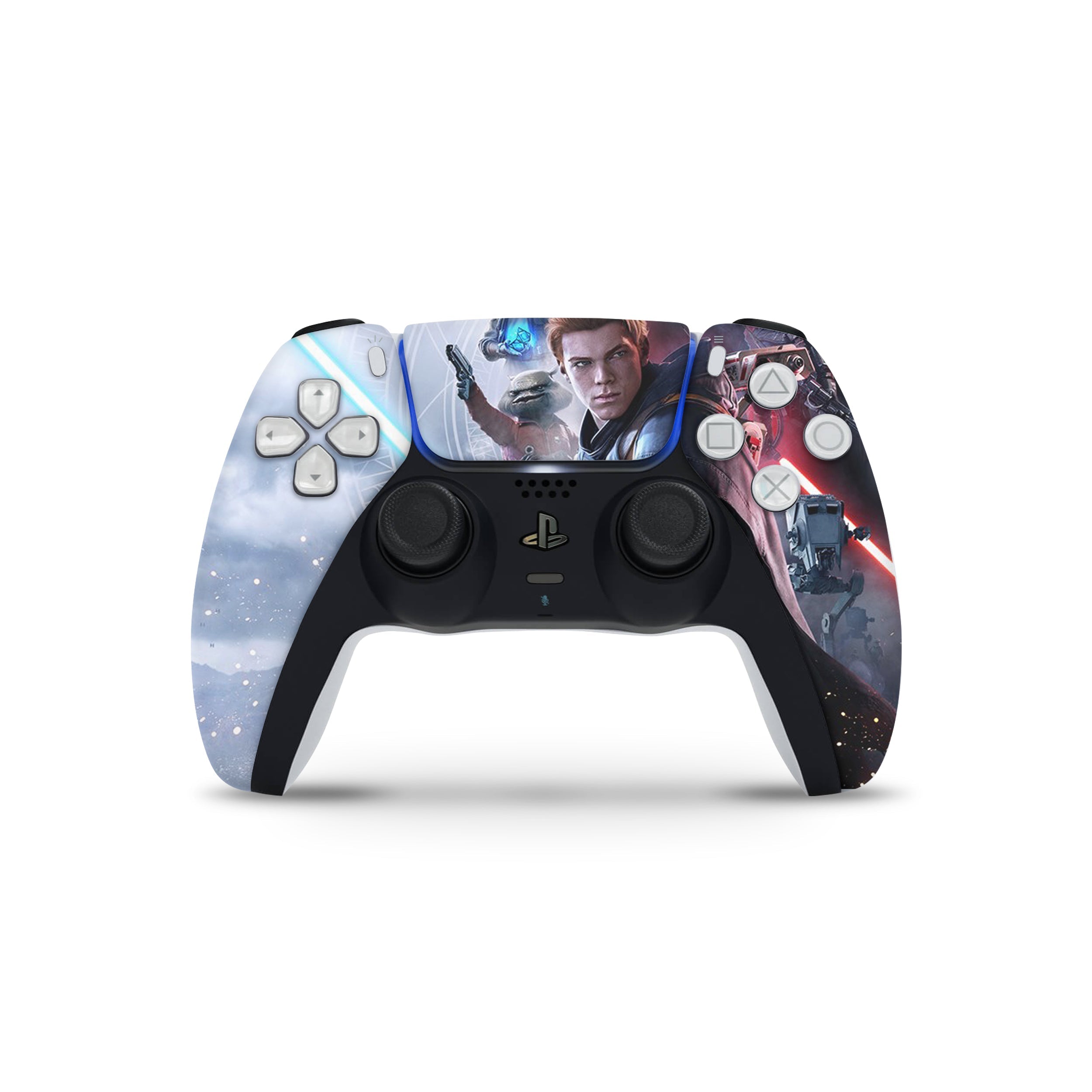 Galactic Force v1 PS5 Controller Skin - Sci-Fi-inspired design