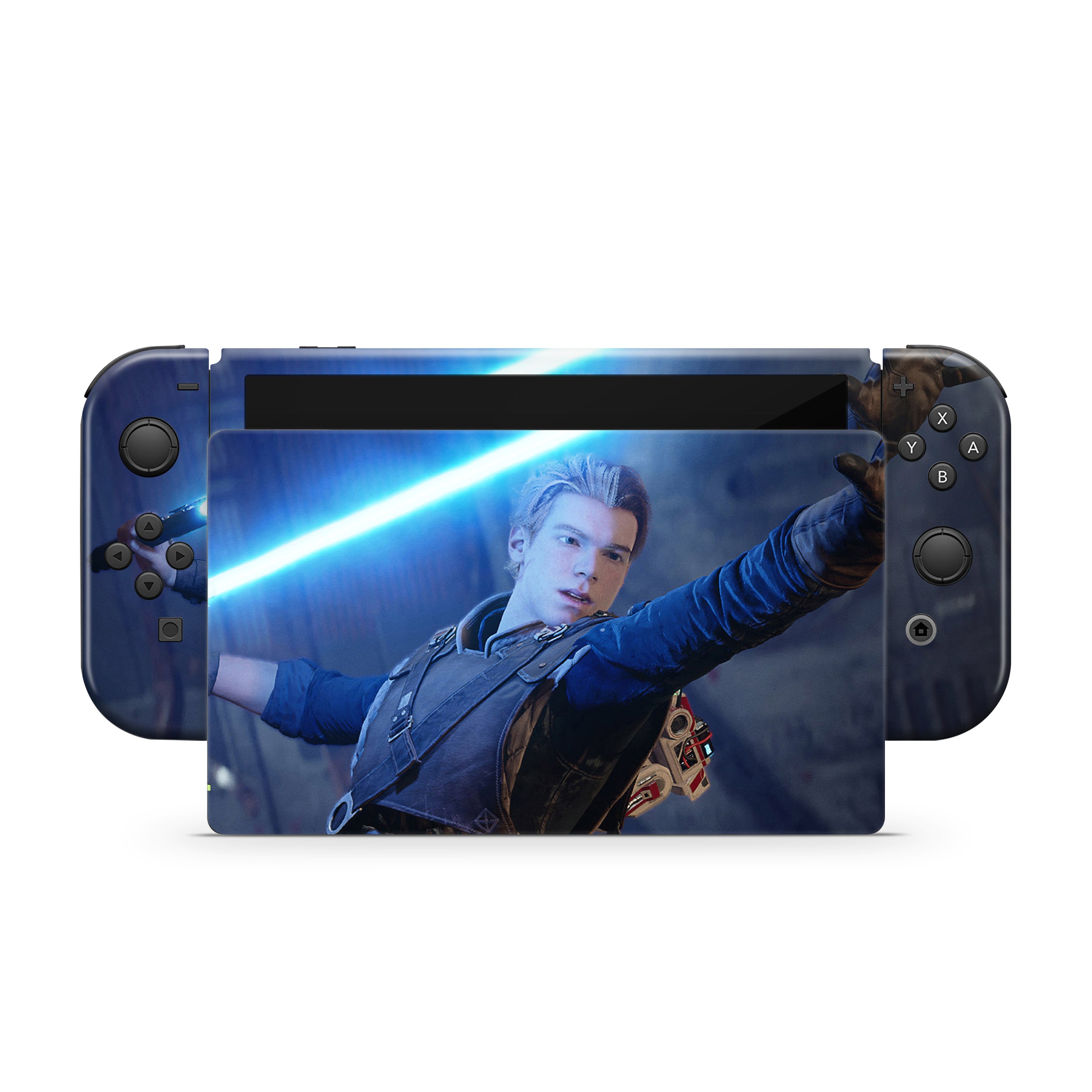 Galactic Force v2 Nintendo Switch OLED Skin - Sci-Fi-inspired design