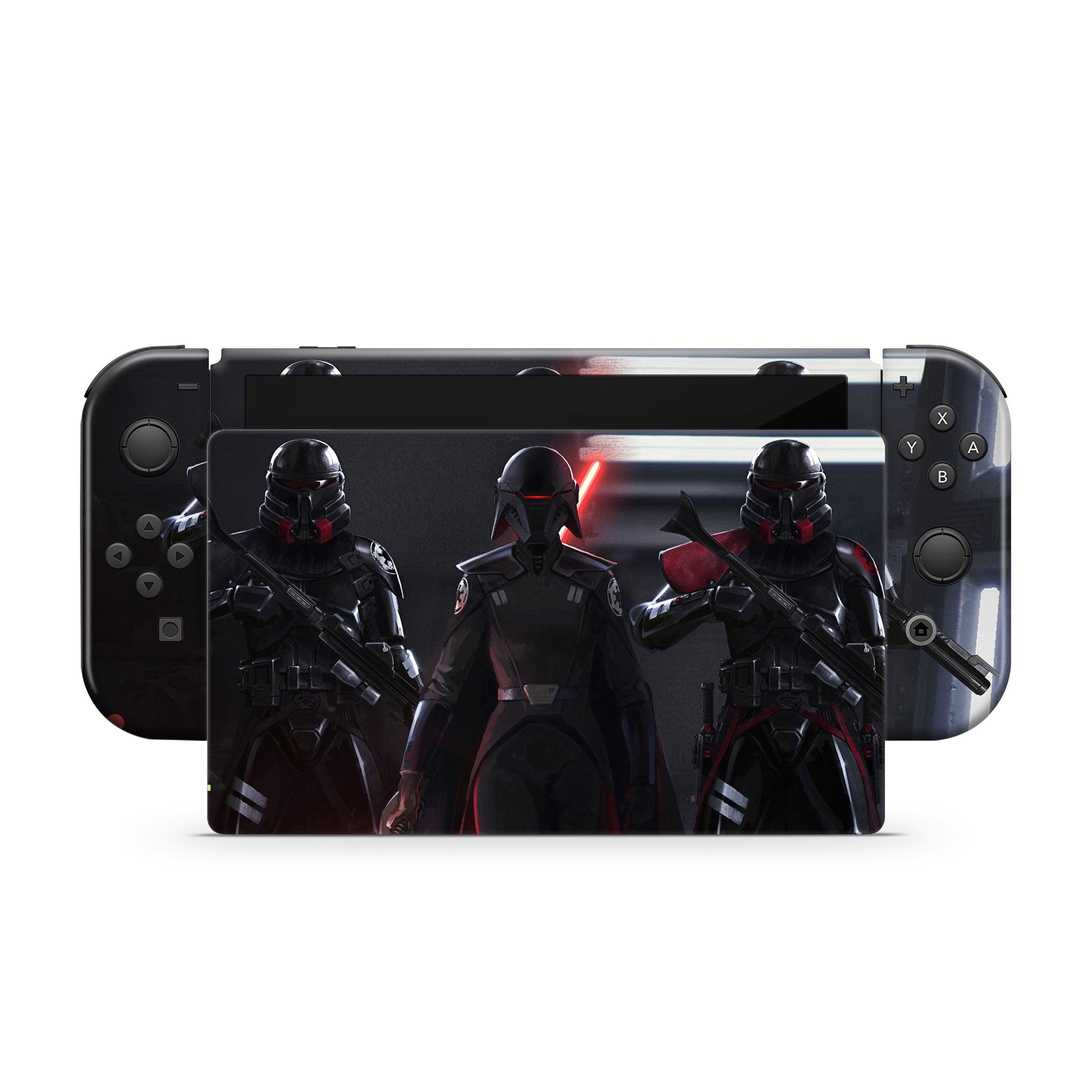 Galactic Force v3 Nintendo Switch OLED Skin - Sci-Fi-inspired design