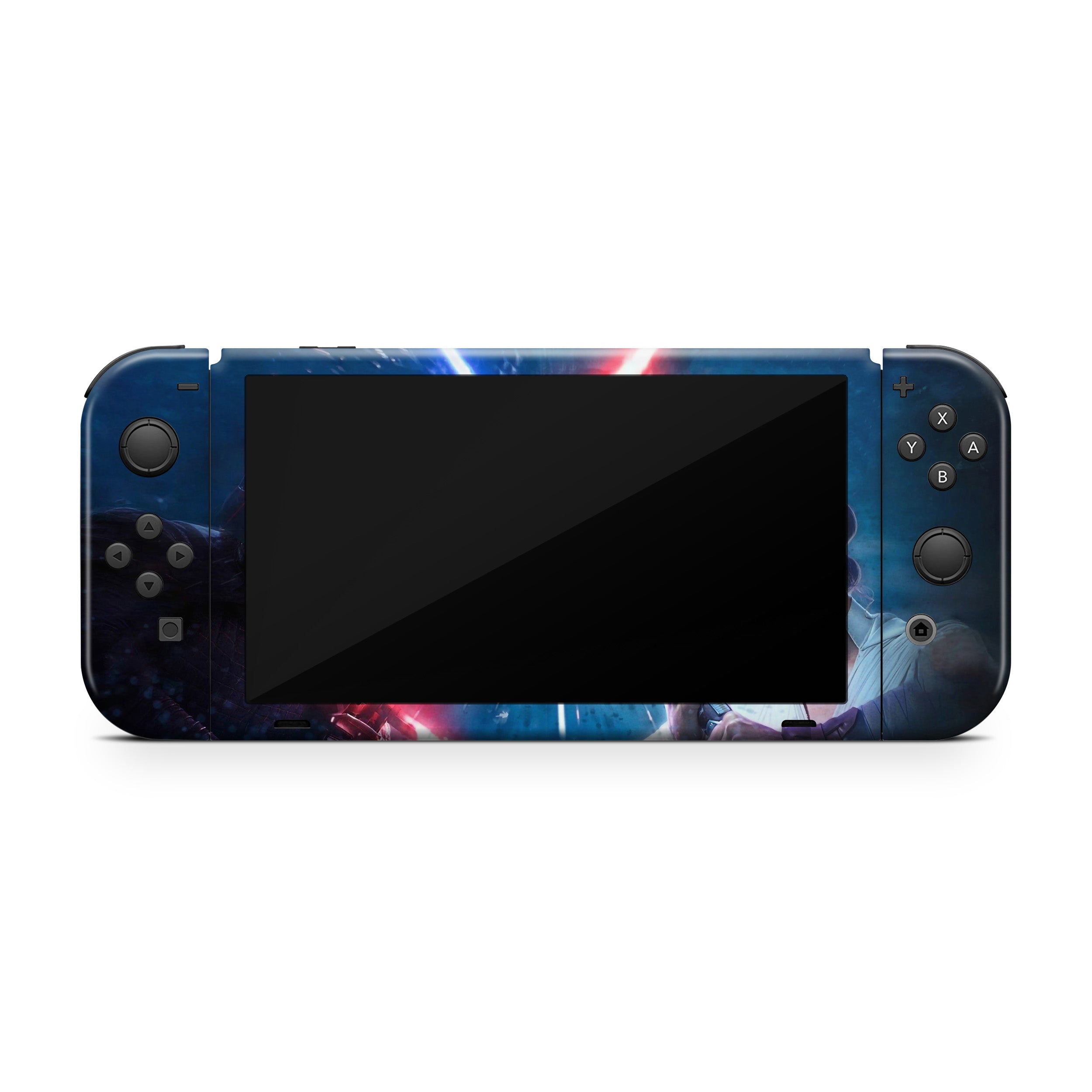 Force Duo v1 Nintendo Switch OLED Skin - Sci-Fi-inspired design