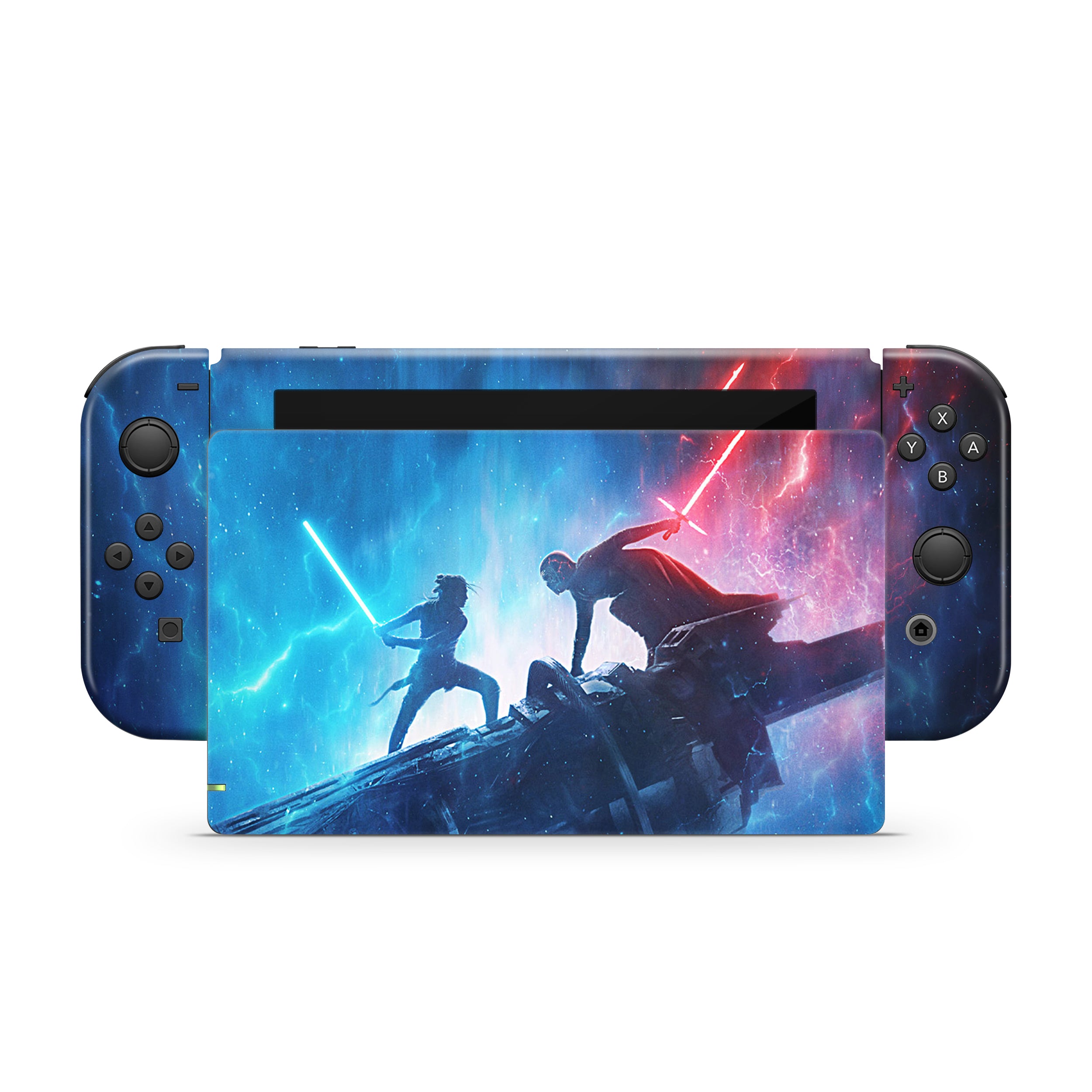 Space Conquerors v8 Nintendo Switch Skin - Sci-Fi-inspired design