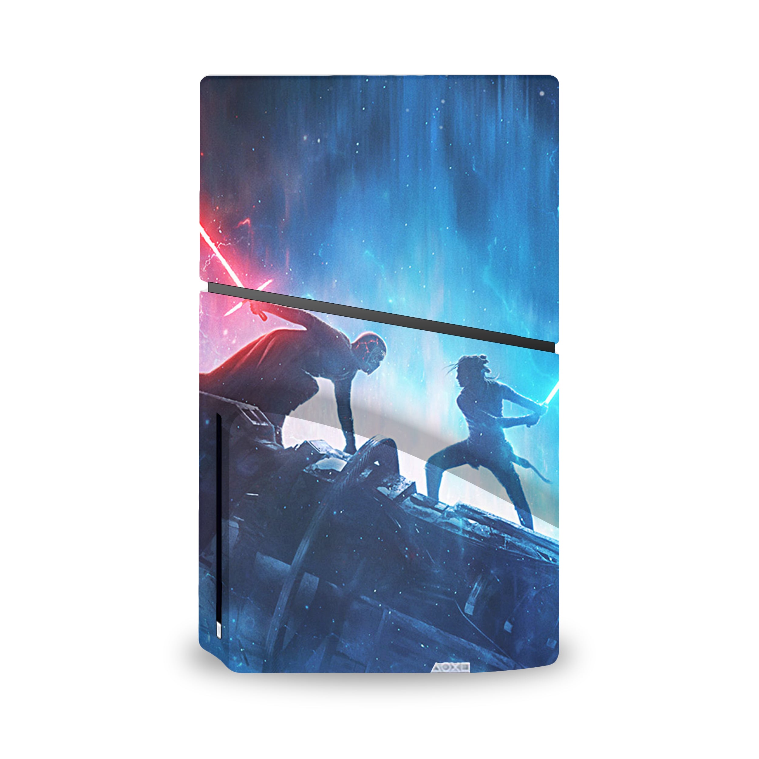 Space Conquerors v8 PS5 Slim Skin - Sci-Fi-inspired design