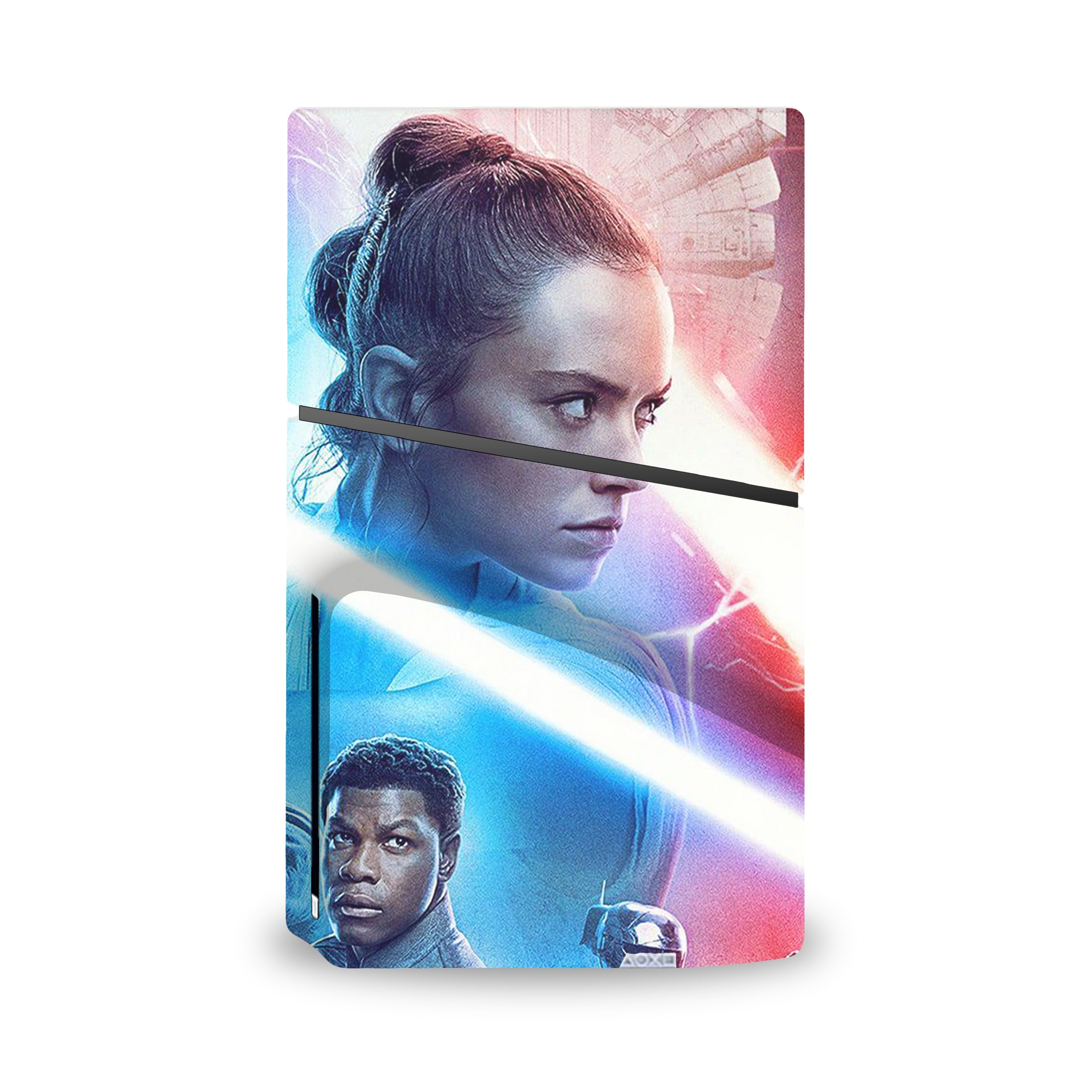 Space Conquerors v9 PS5 Slim Skin - Sci-Fi-inspired design