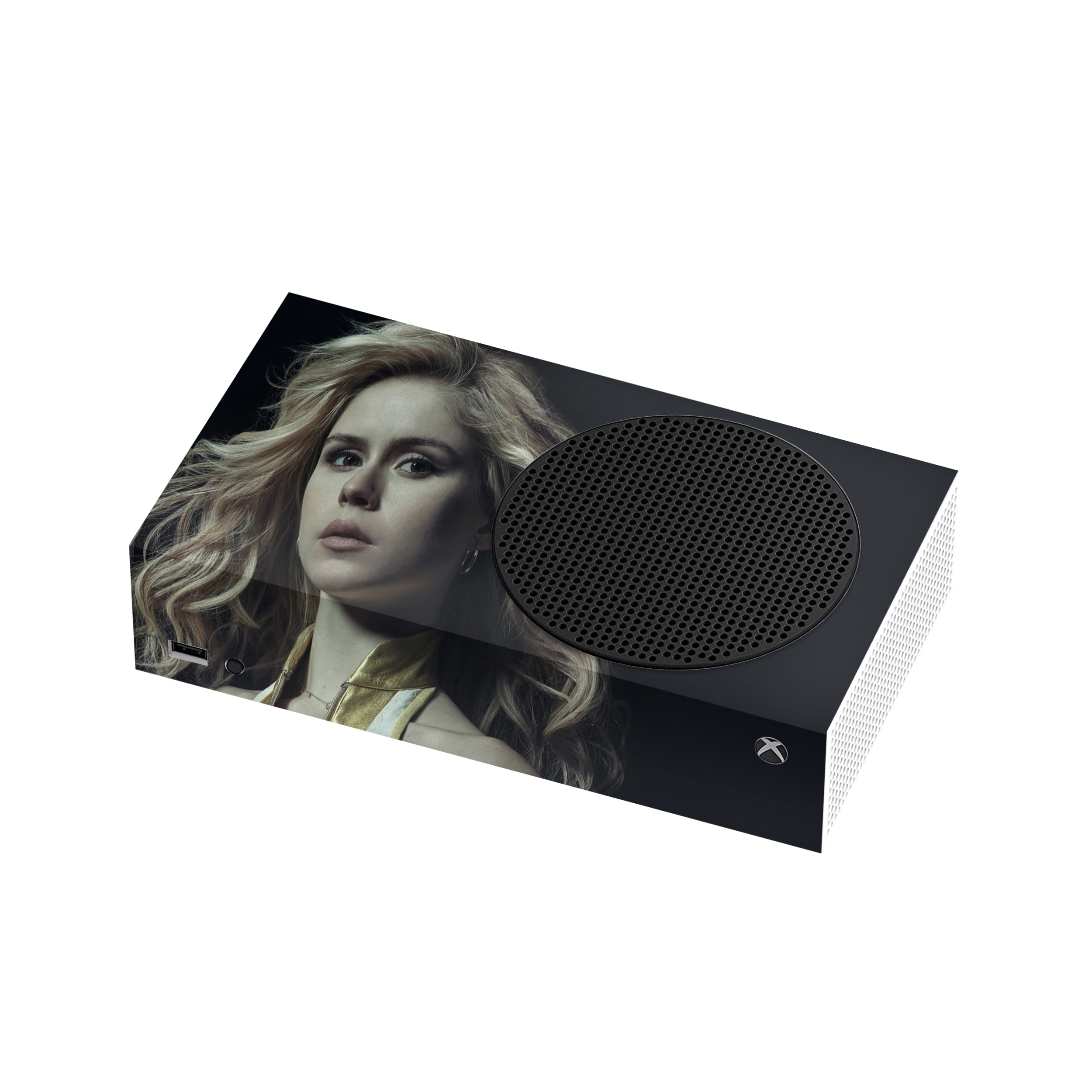 Glow Warrior v1 Xbox Series S Skin - Comics-inspired design