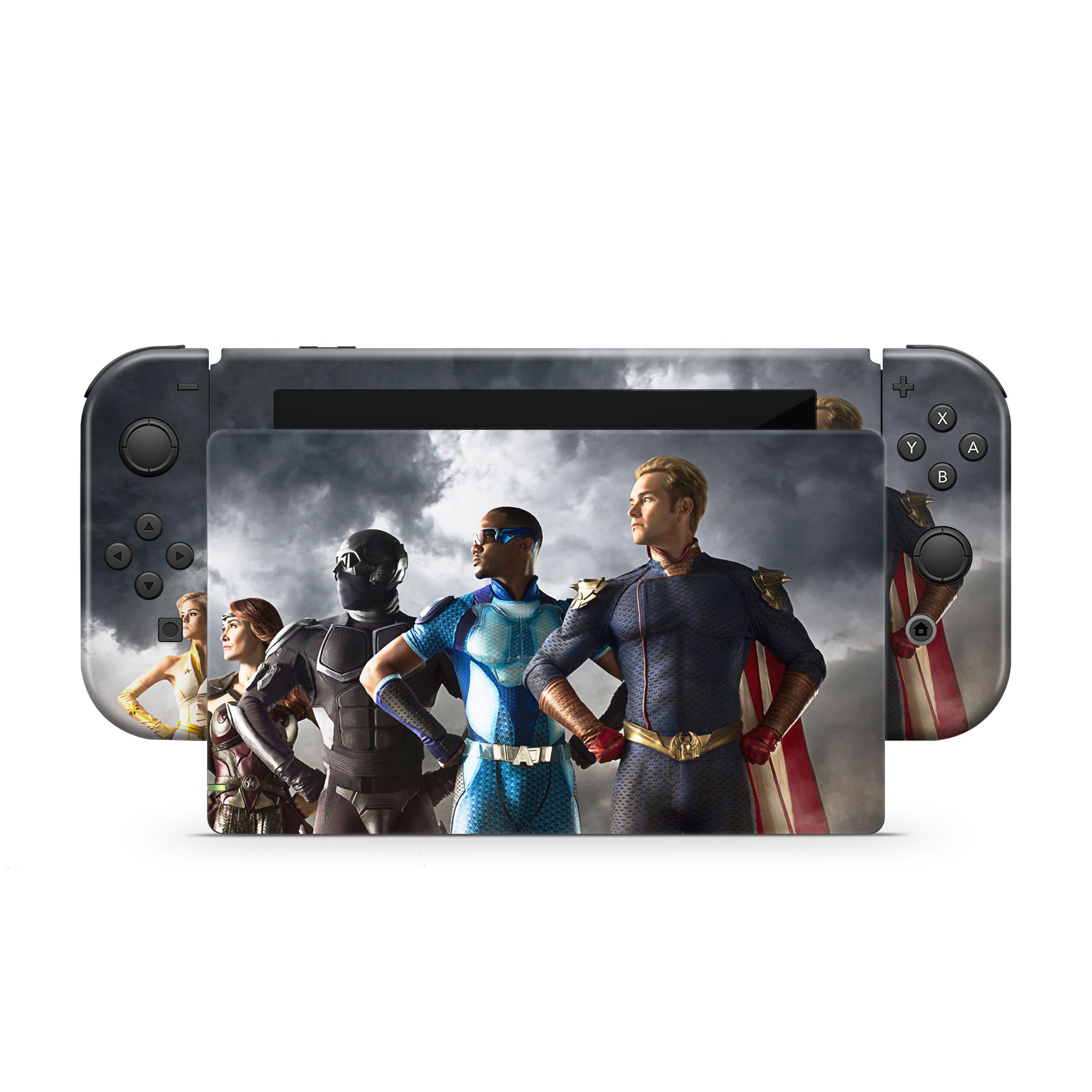 Supreme Seven v1 Nintendo Switch Skin - Comics-inspired design