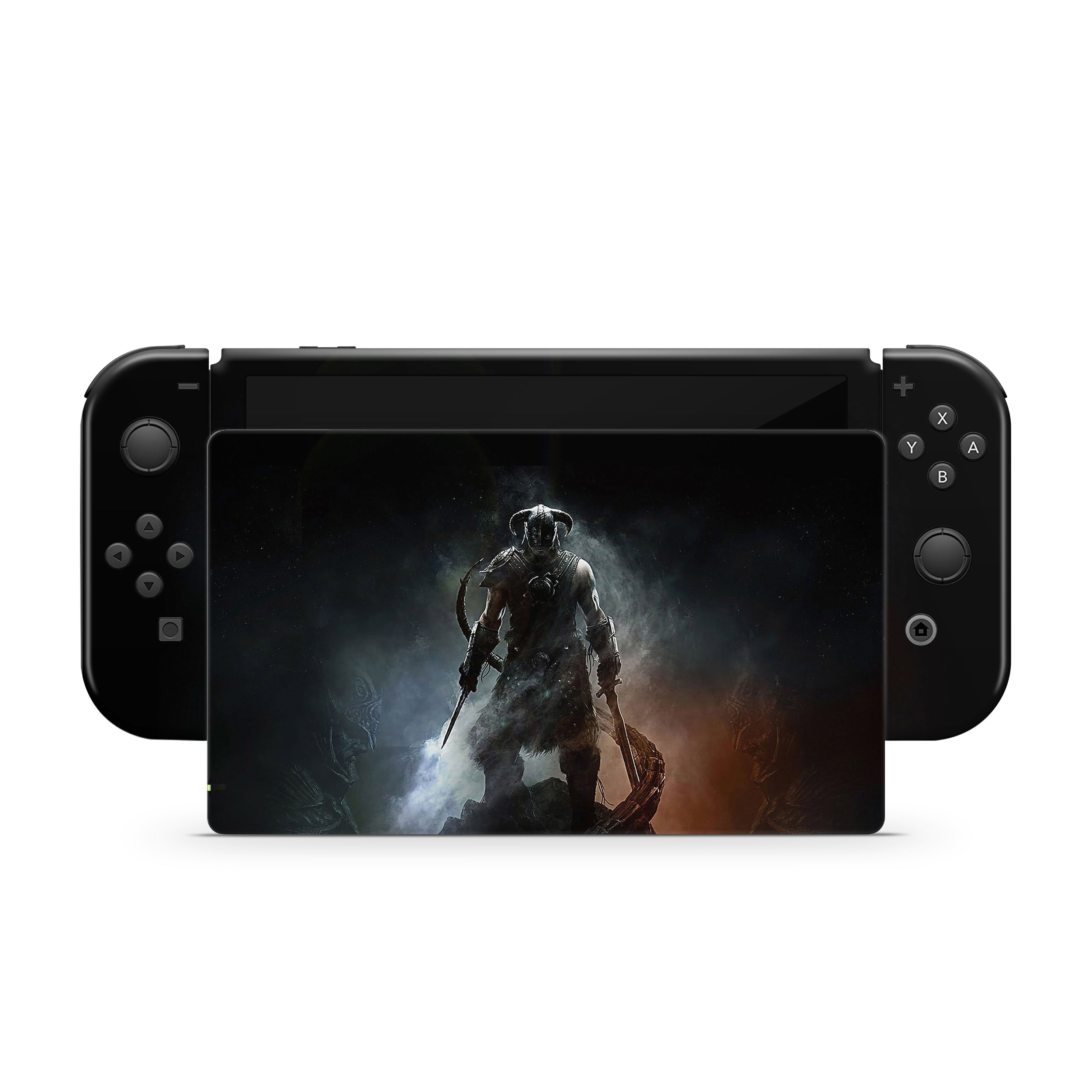 Dragonborn Saga v1 Nintendo Switch OLED Skin - Video Game-inspired design