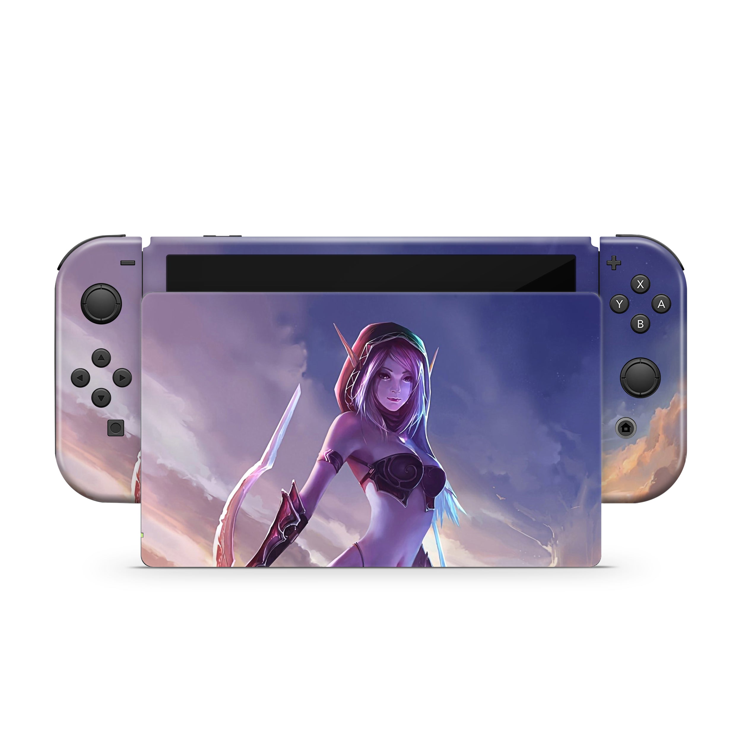 Fantasy Realm v1 Nintendo Switch OLED Skin - Video Game-inspired design