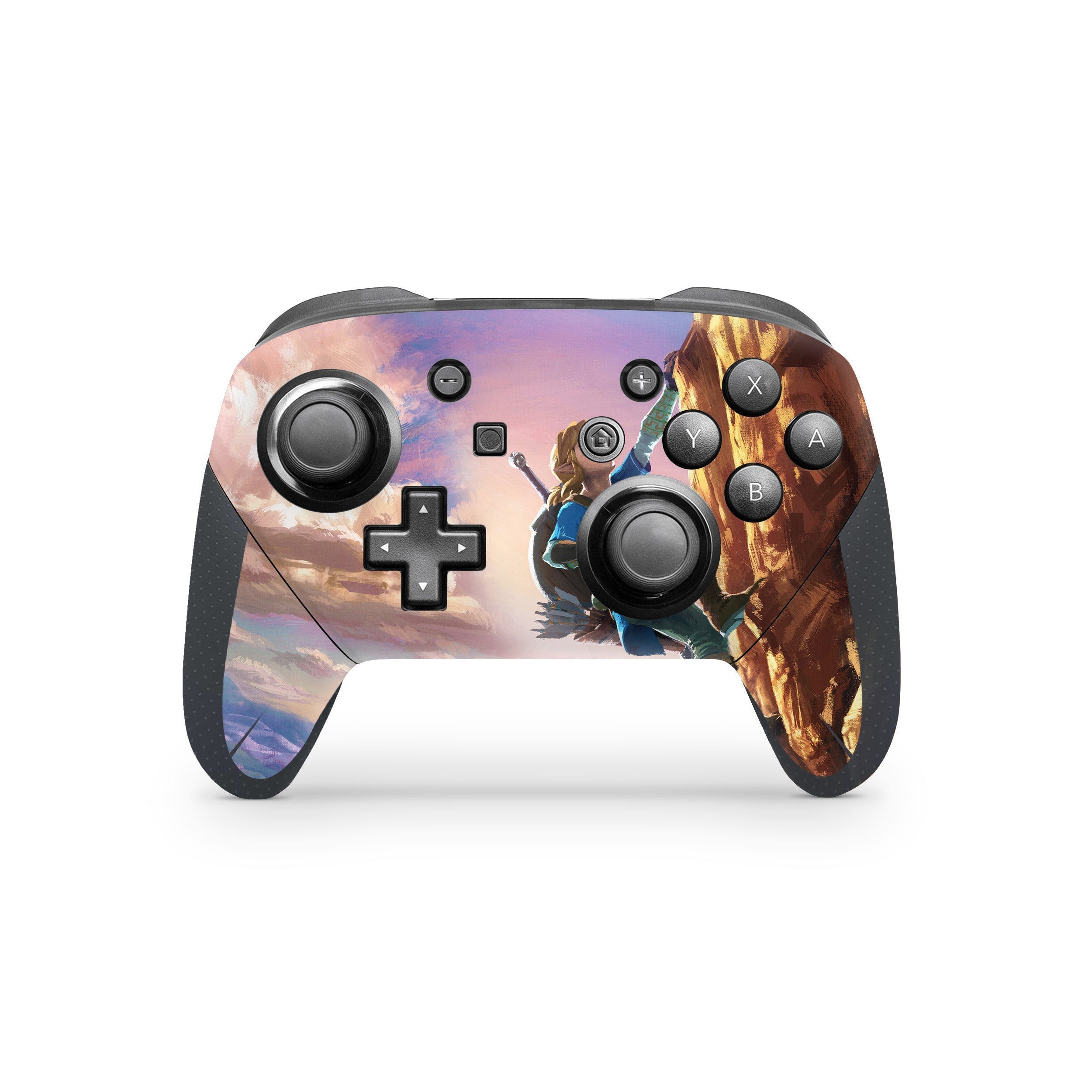 Blade of Courage v5 Nintendo Switch Pro Controller Skin - Video Game-inspired design