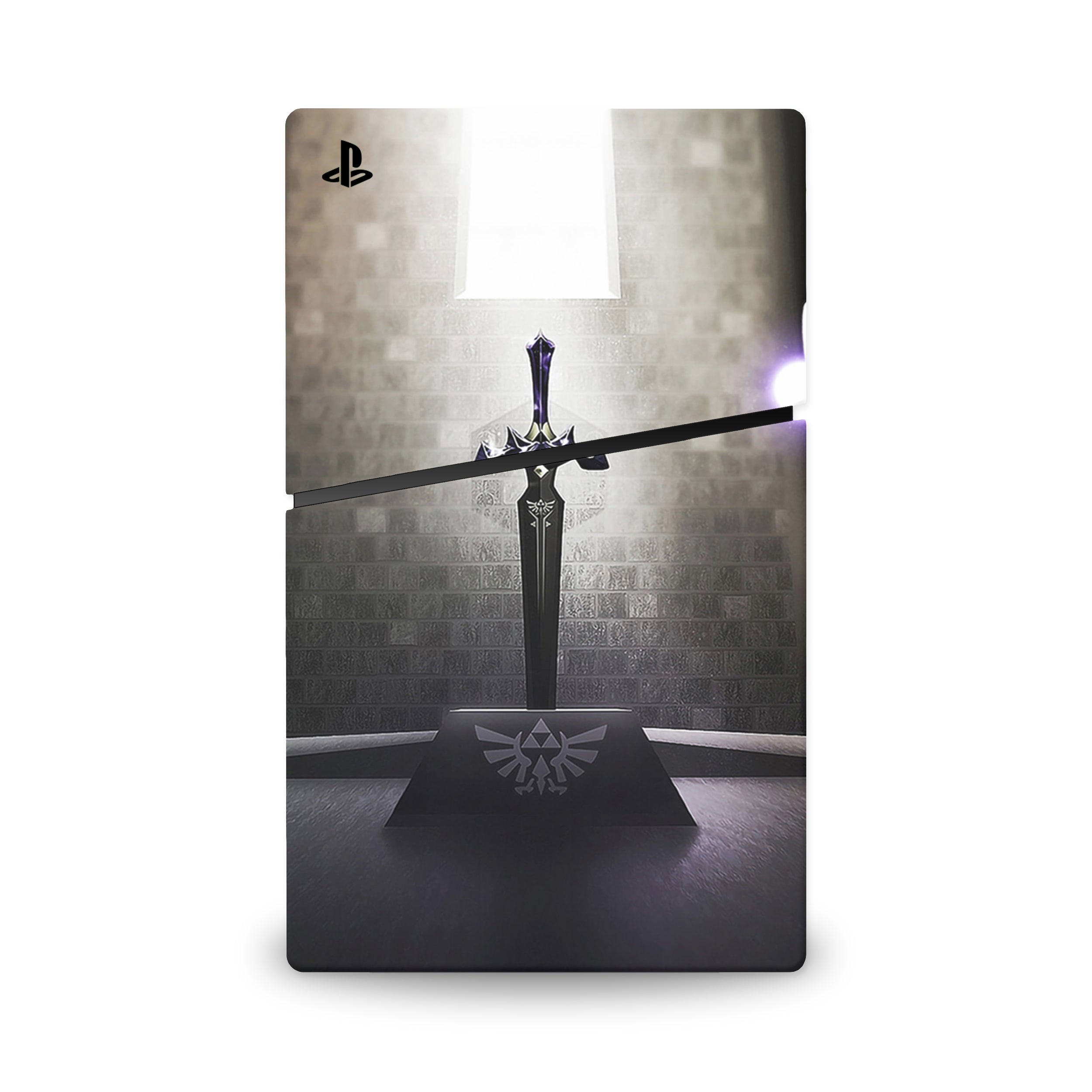 Blade of Courage v6 PS5 Slim Skin - Video Game-inspired design