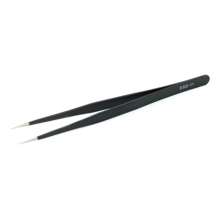 JIAFA JF-8118 9 in 1 Anti-static Precision Tweezers Set with Bag(Black)