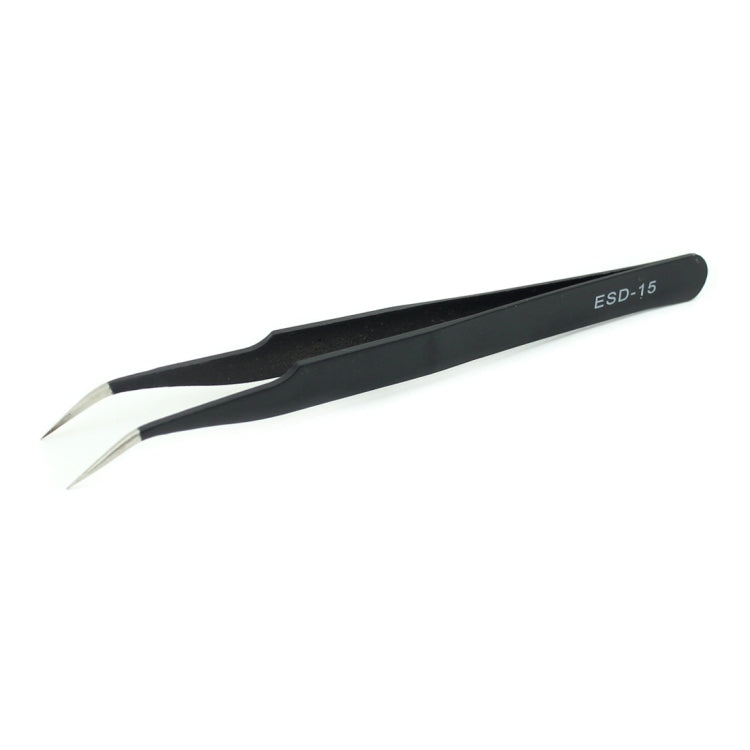 JIAFA JF-8118 9 in 1 Anti-static Precision Tweezers Set with Bag(Black)