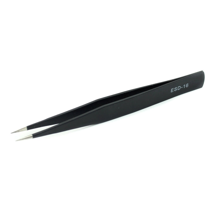 JIAFA JF-8118 9 in 1 Anti-static Precision Tweezers Set with Bag(Black)