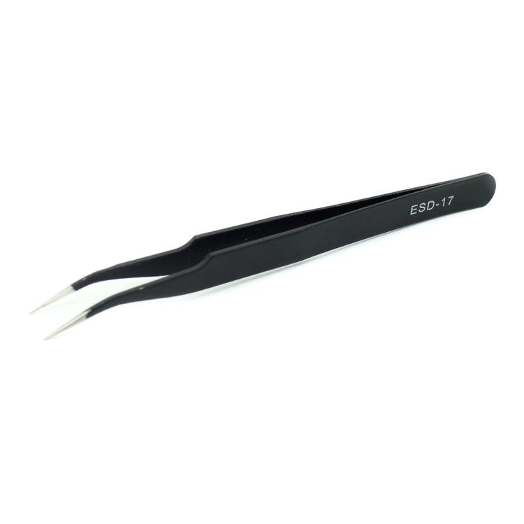 JIAFA JF-8118 9 in 1 Anti-static Precision Tweezers Set with Bag(Black)