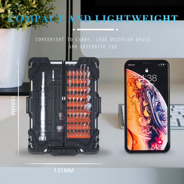 JAKEMY JM-8163 62 in 1 Multi-functional Screwdriver Set Repair Tool