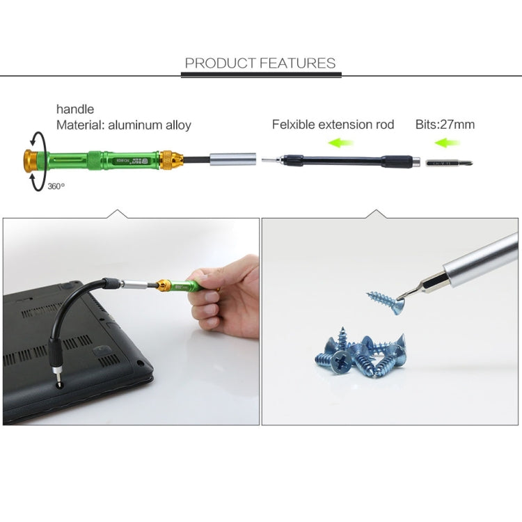 BEST BST-8928 Screwdriver Magnetic Bit Driver Kit 63 in 1 Professional Screwdrivers Set