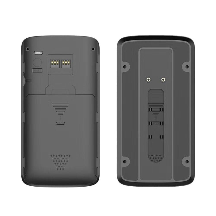 M4 720P Smart WIFI Ultra Low Power Video PIR Visual Doorbell with 3 Battery Slots,Support Mobile Phone Remote Monitoring & Night Vision & 166 Degree Wide-angle Camera Lens (Silver)