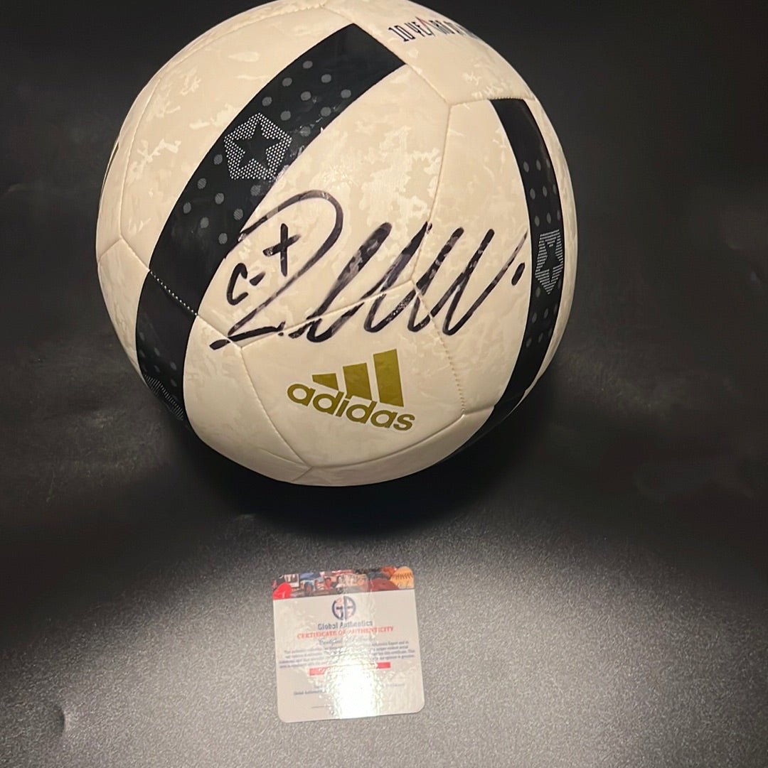 Cristiano Ronaldo Al-Nassr Autographed Adidas Soccer Ball GA coa